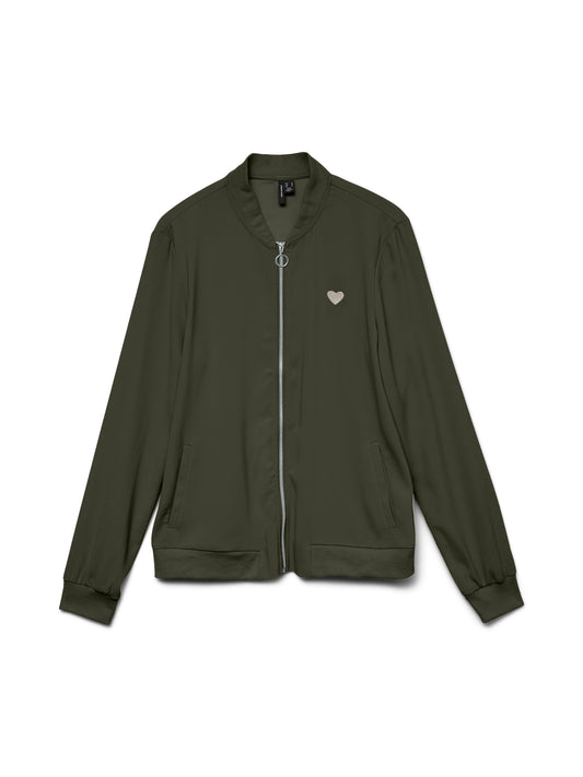 Vmcoco L/s Bomber Aop Wvn Noos (Forest Nig)