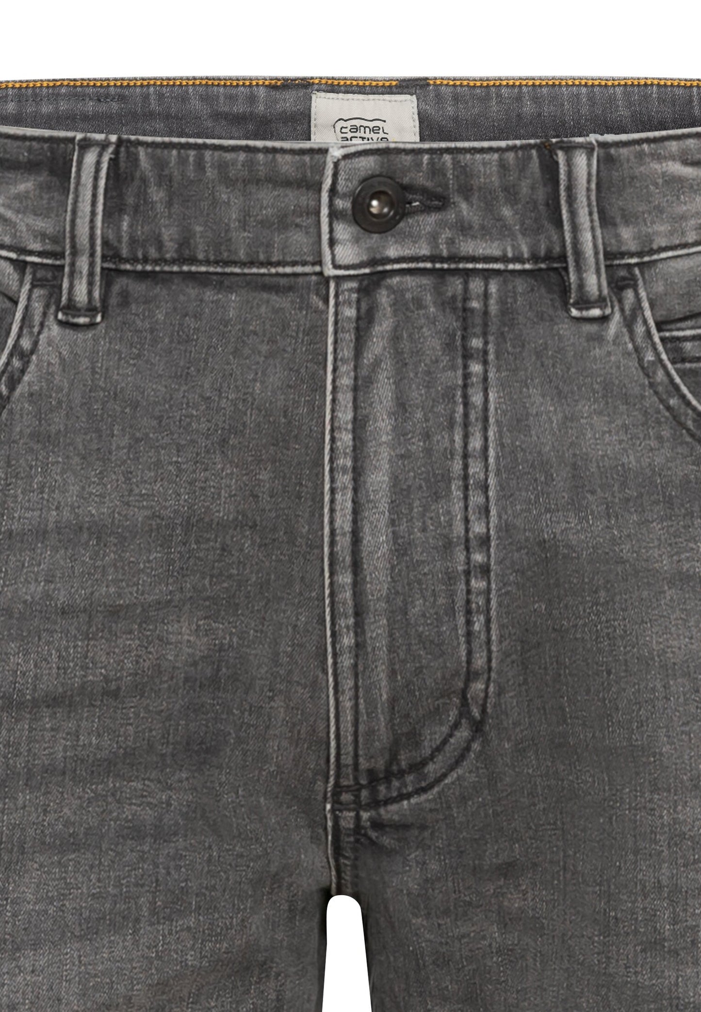 Regular Fit fleXXXactive® 5-Pocket Jeans (Graphite Gray)