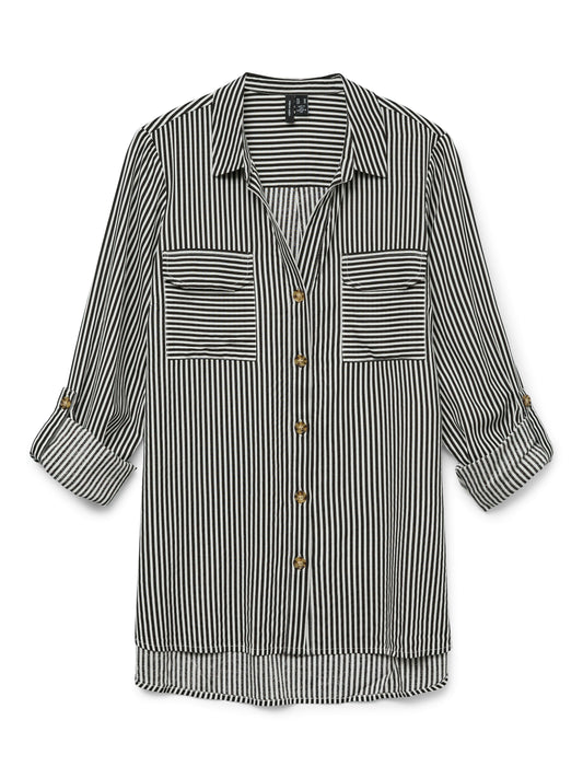 Vmbumpy L/s Shirt New Wvn Noos (Chocolate)