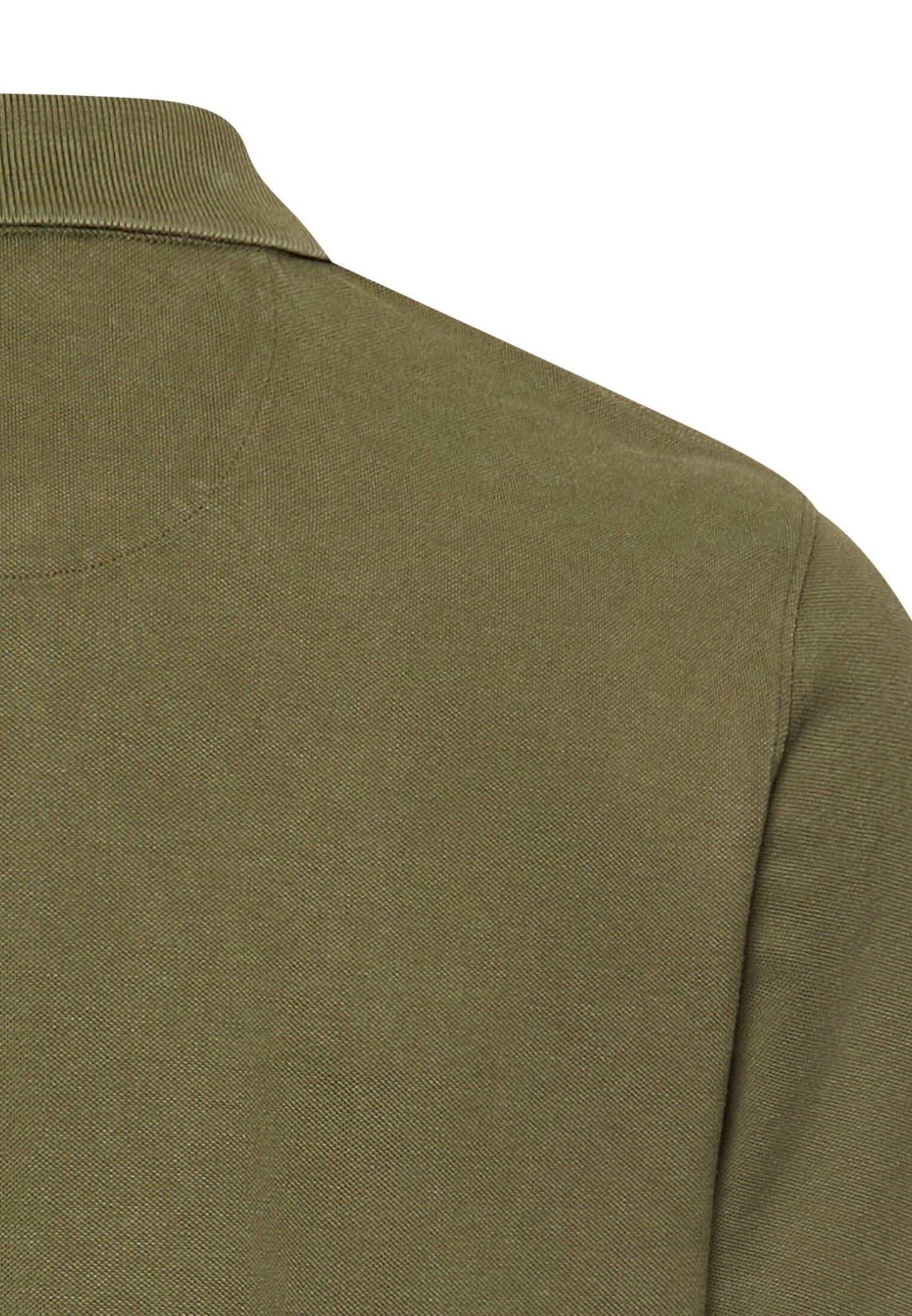Poloshirt aus reiner Baumwolle (Deep Olive)