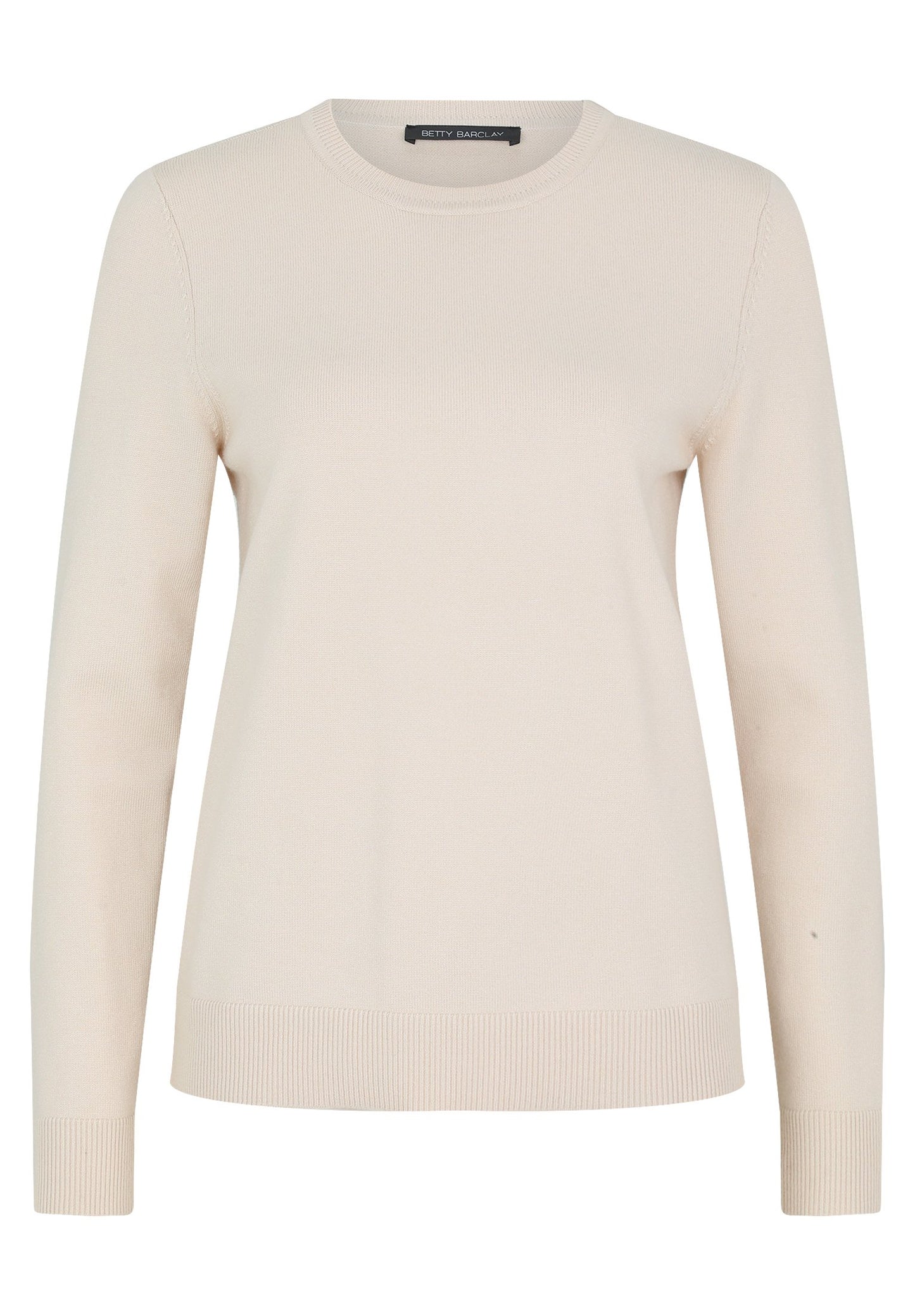 Basic-Strickpullover (Pastel Sand)