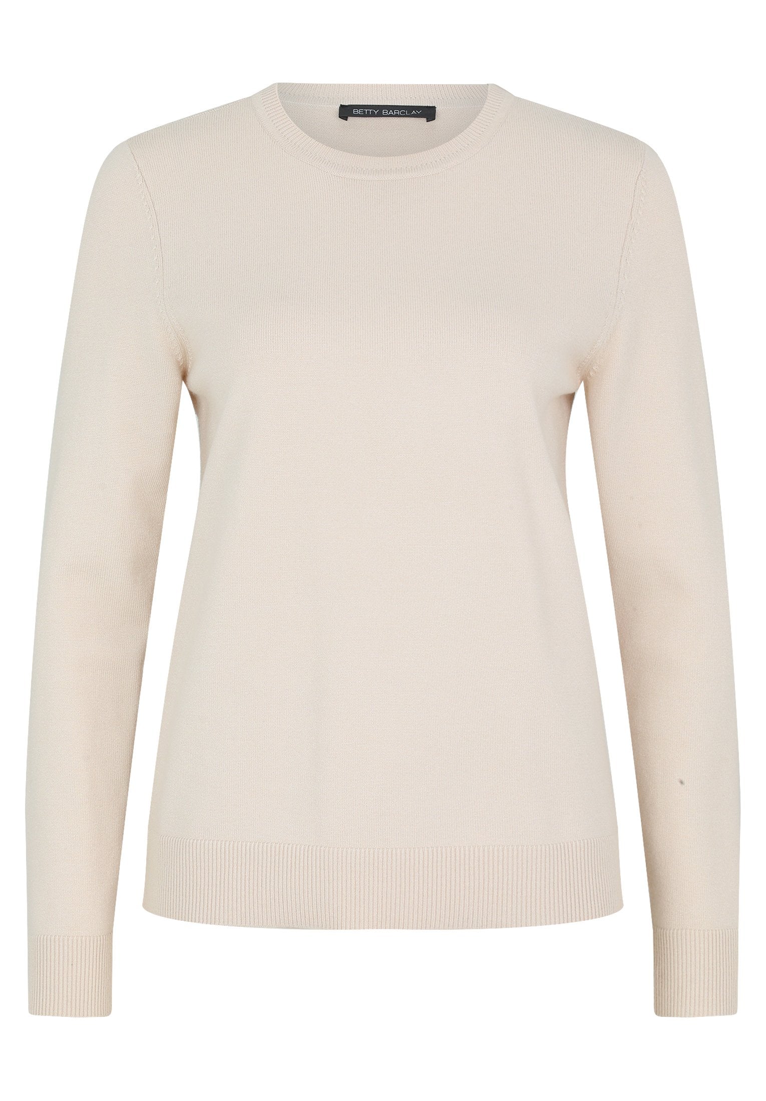 Basic-Strickpullover (Pastel Sand)