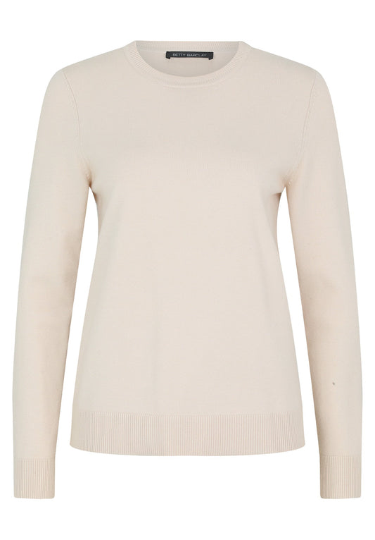 Basic-Strickpullover (Pastel Sand)