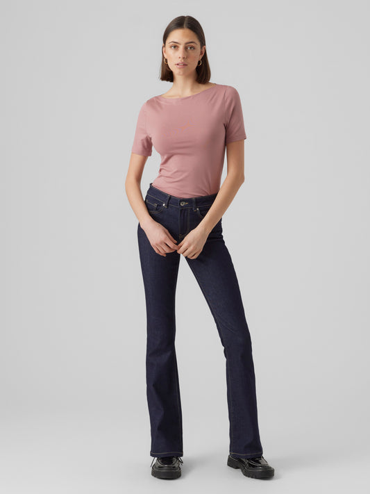 Vmpanda Modal S/s Top Noos (Nostalgia Ros)
