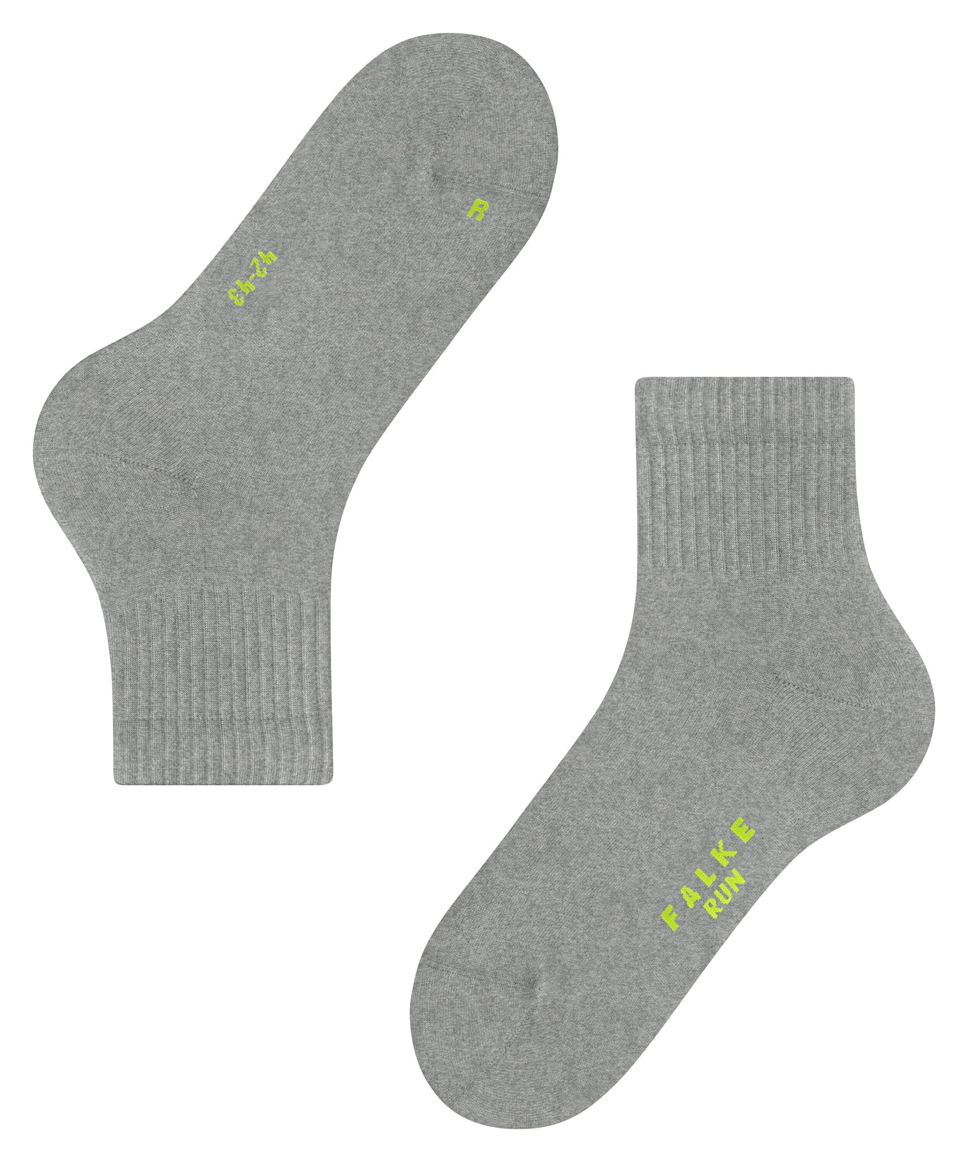 FALKE Run Rib Unisex (Light Grey)