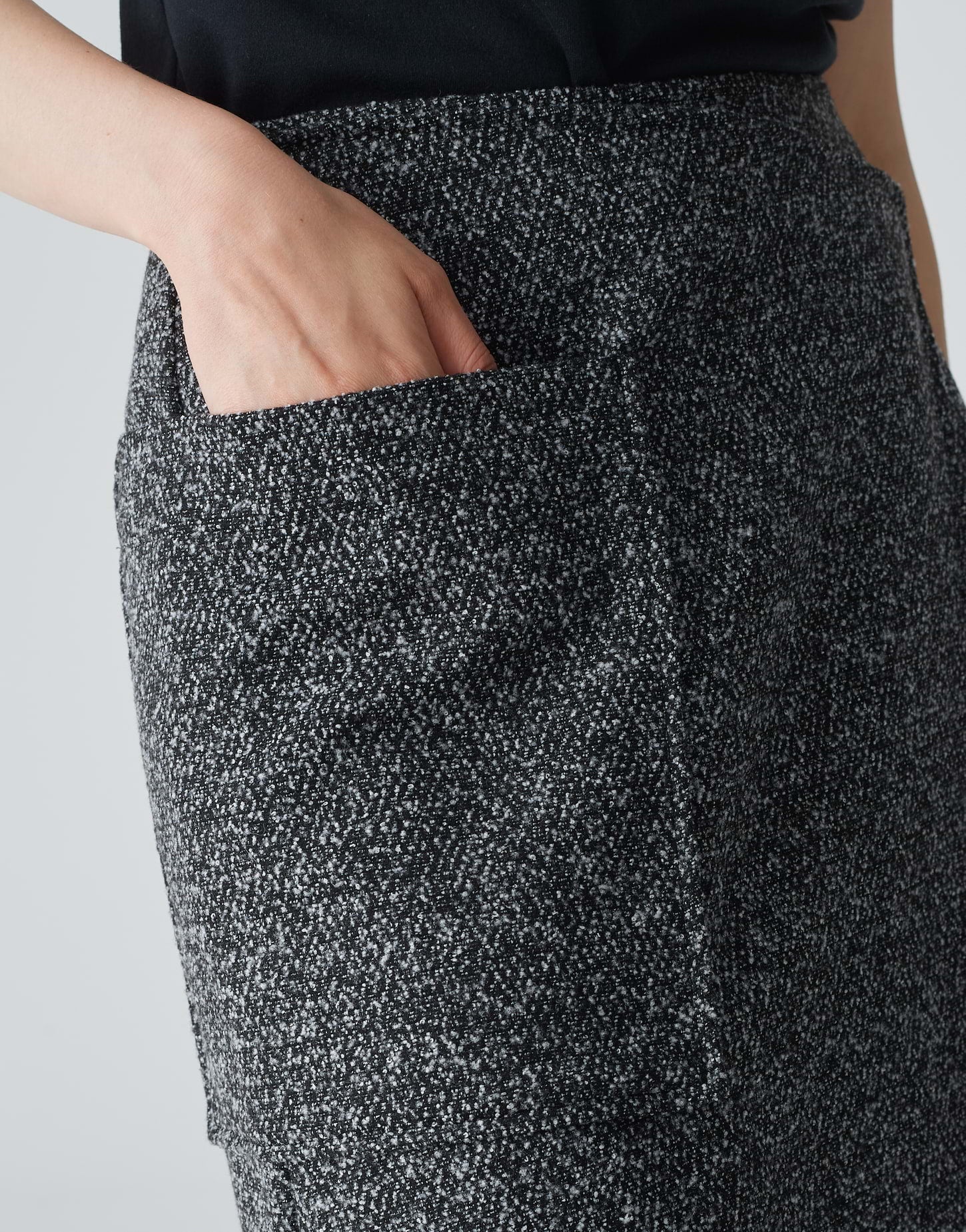 Roani boucle (Black)
