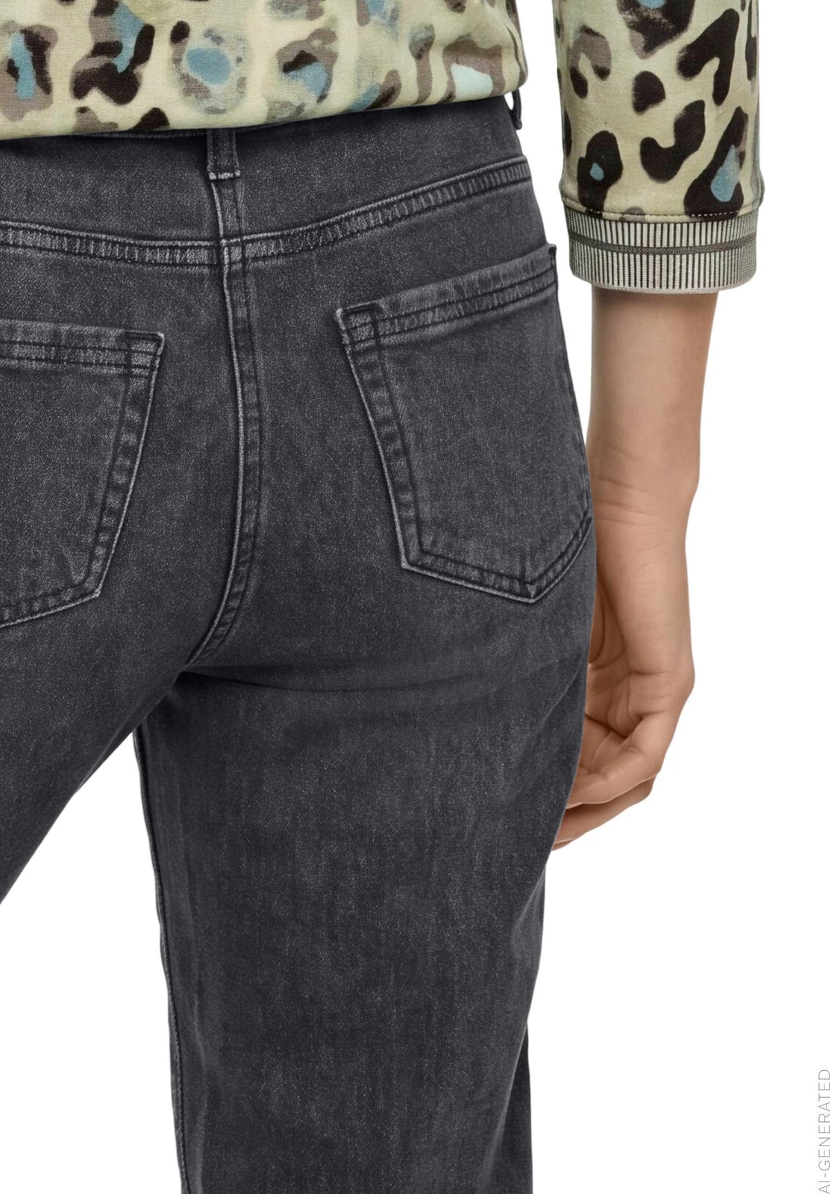 Casual-Hose (Dark Grey Denim)