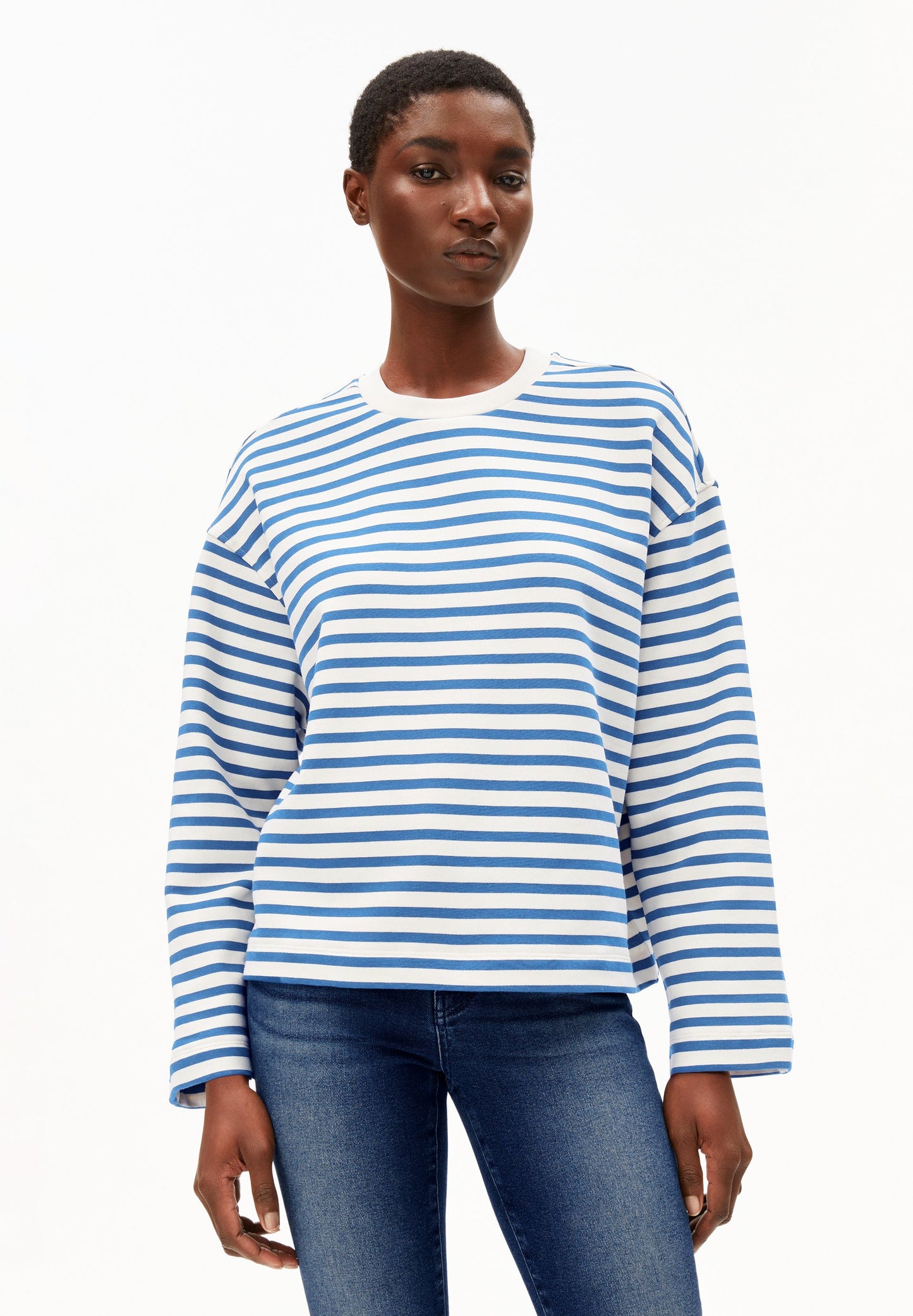 Frankaa Maarlen Stripe (Undyed-dark Mor)