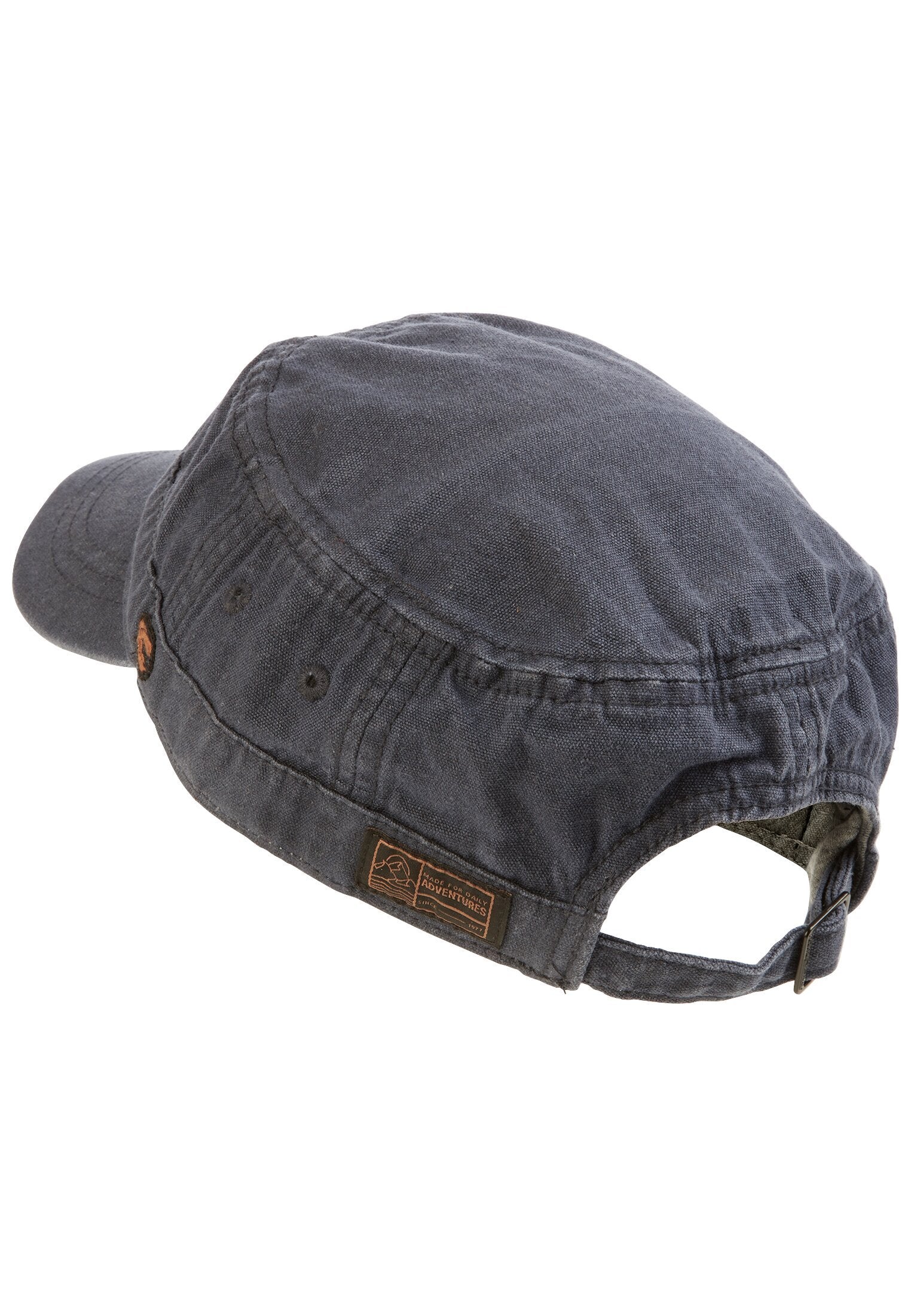 Military-Cap aus Canvas (Night Blue)
