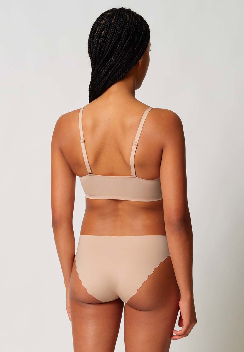 Skiny Damen Bustier herausn. Pads Sensation (Beige)
