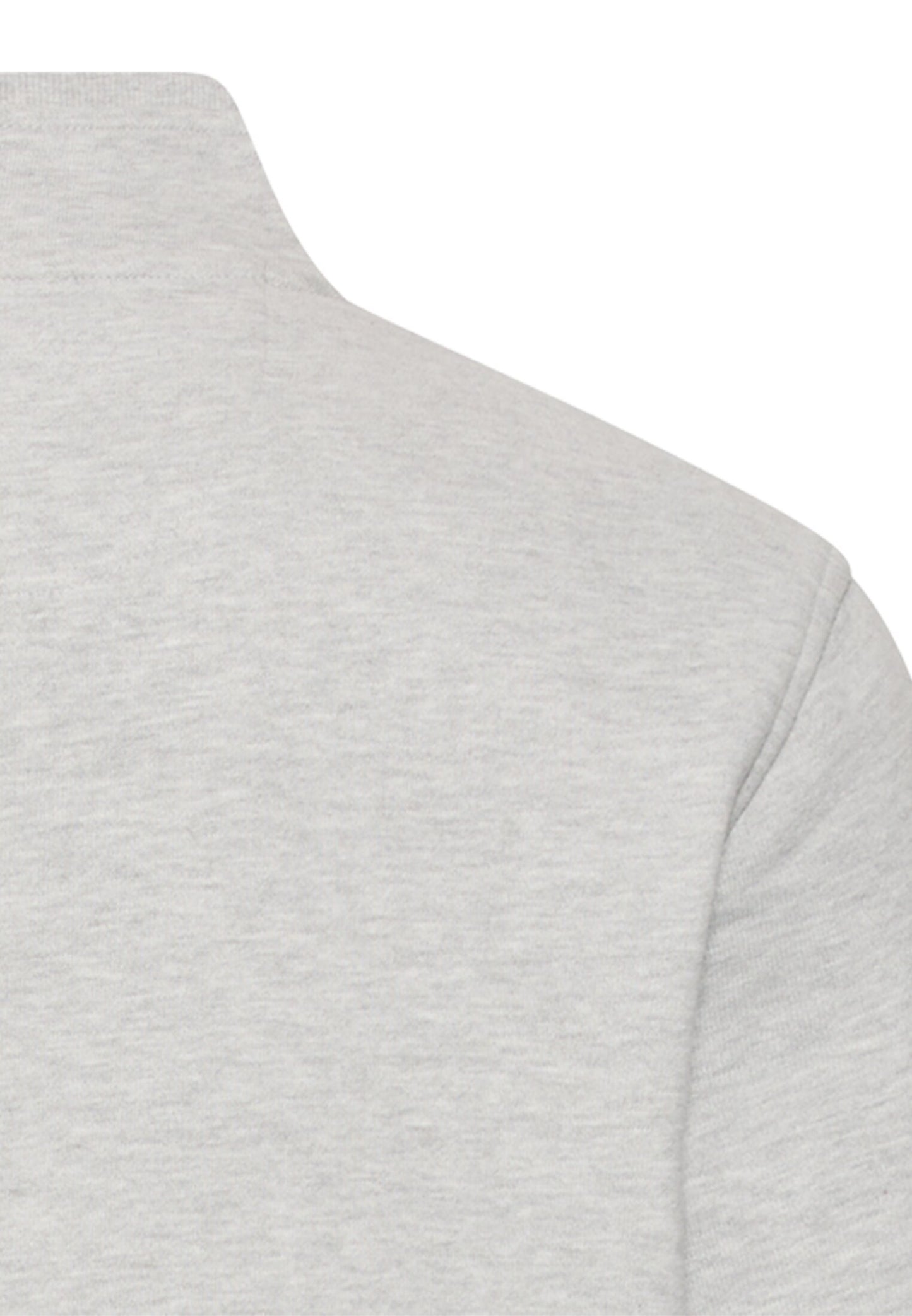Sweatshirt mit Troyerkragen (Dust Grey)