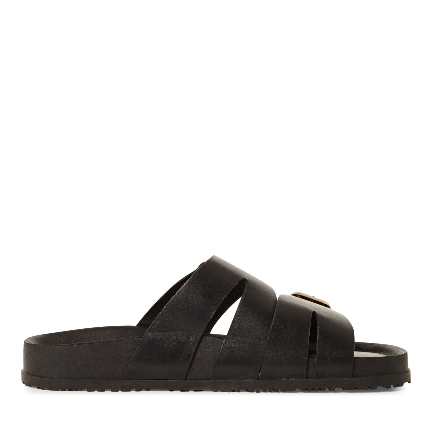 Pantolette (Black Leather)