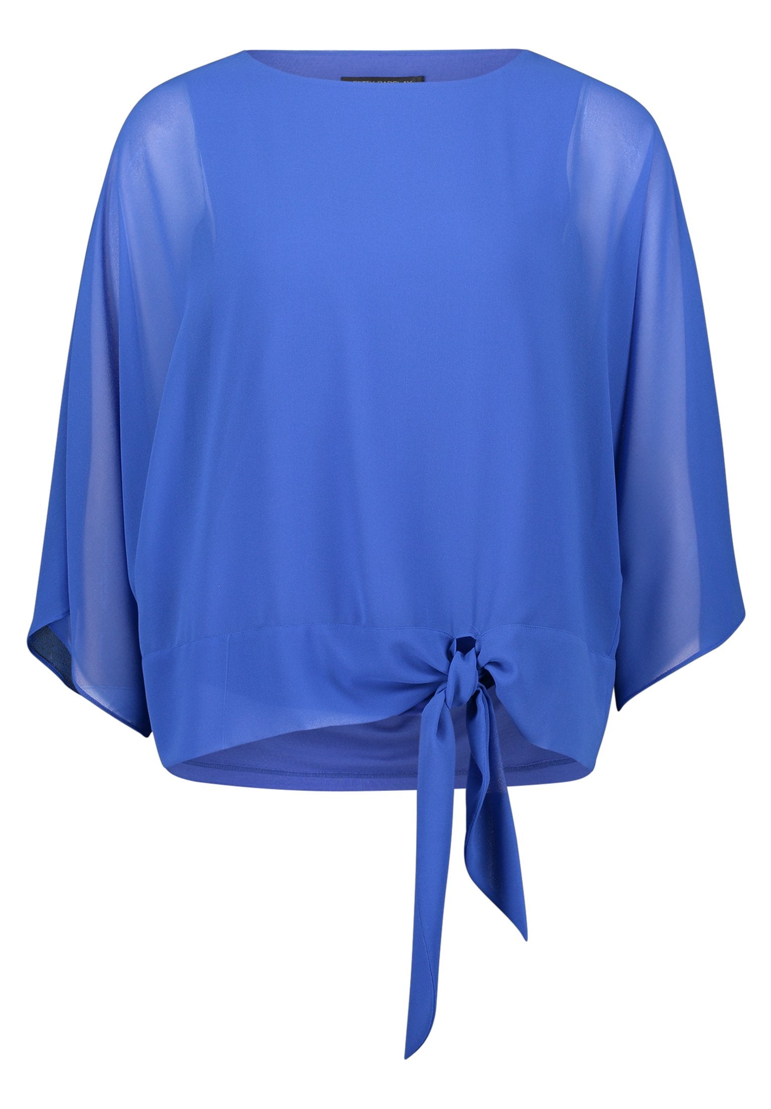 Chiffonbluse (Adria Blue)