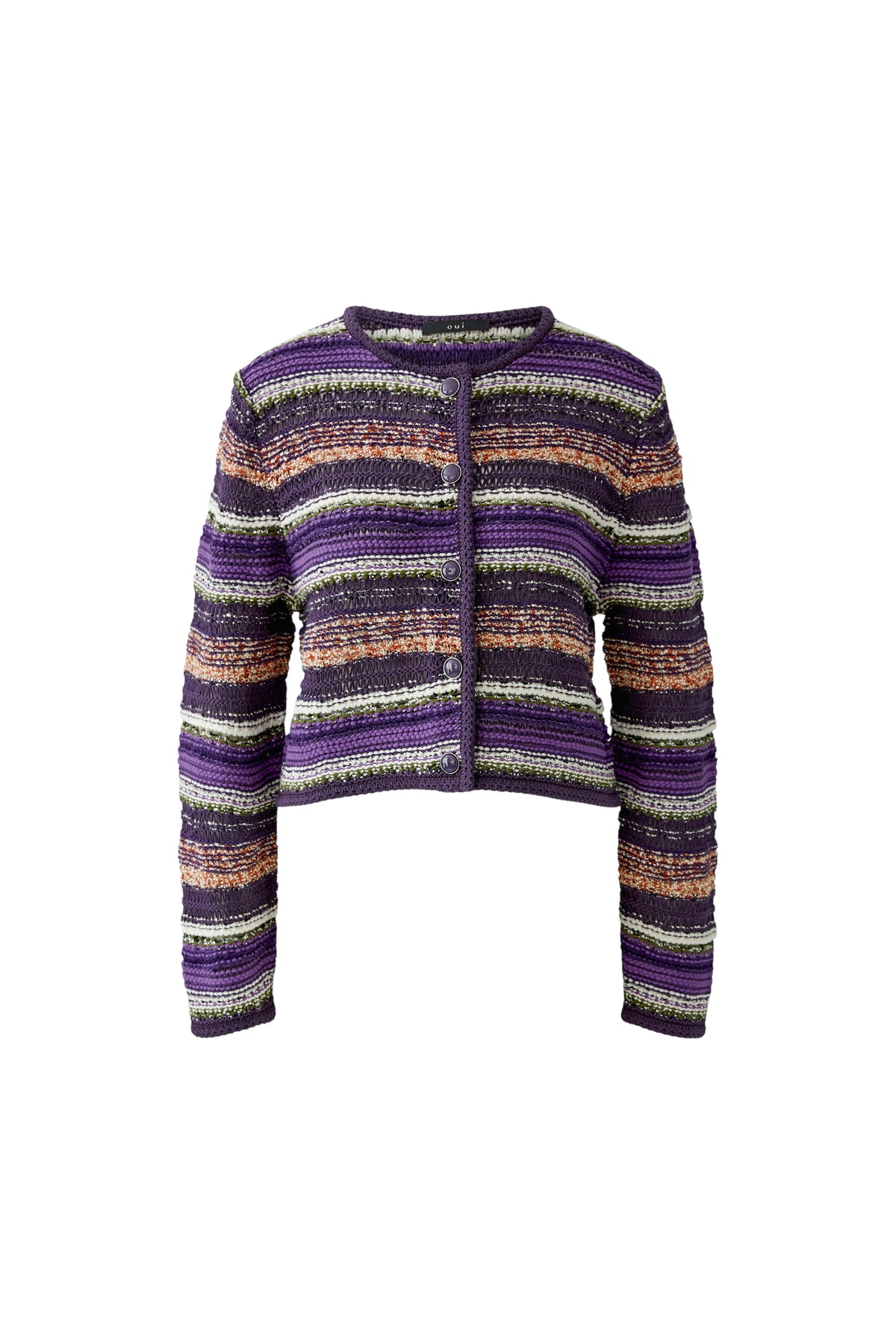Strickjacke (Dk Violett Oran)