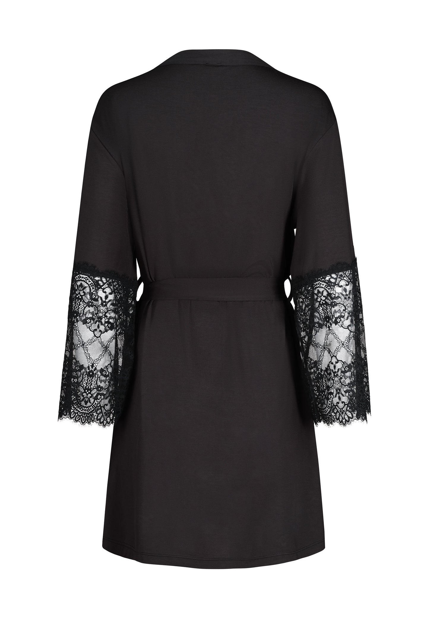 SKINY Damen Kimono Night In Skiny 04 (Black)