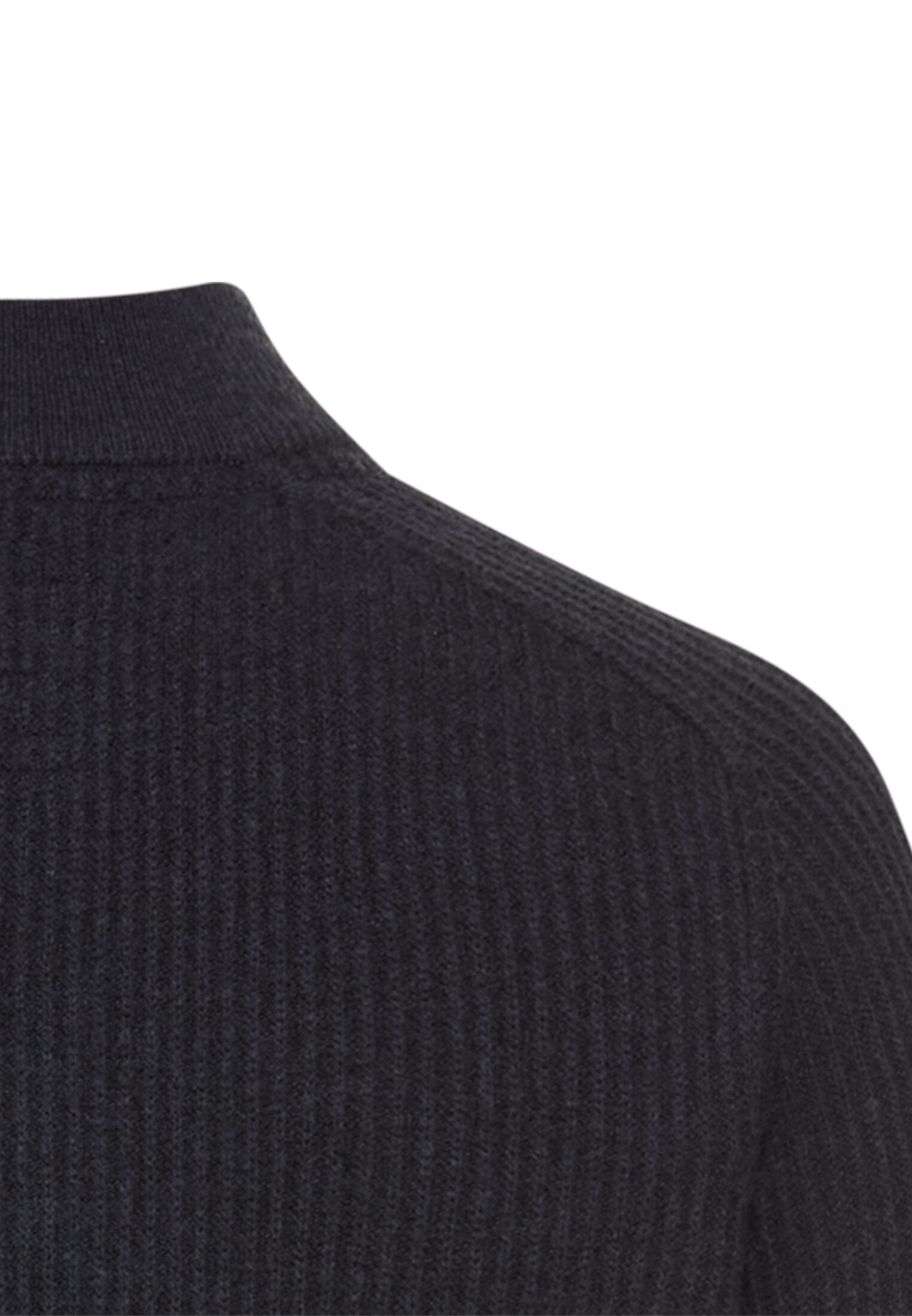 Strick-Troyer aus reiner Wolle (Dark Navy)