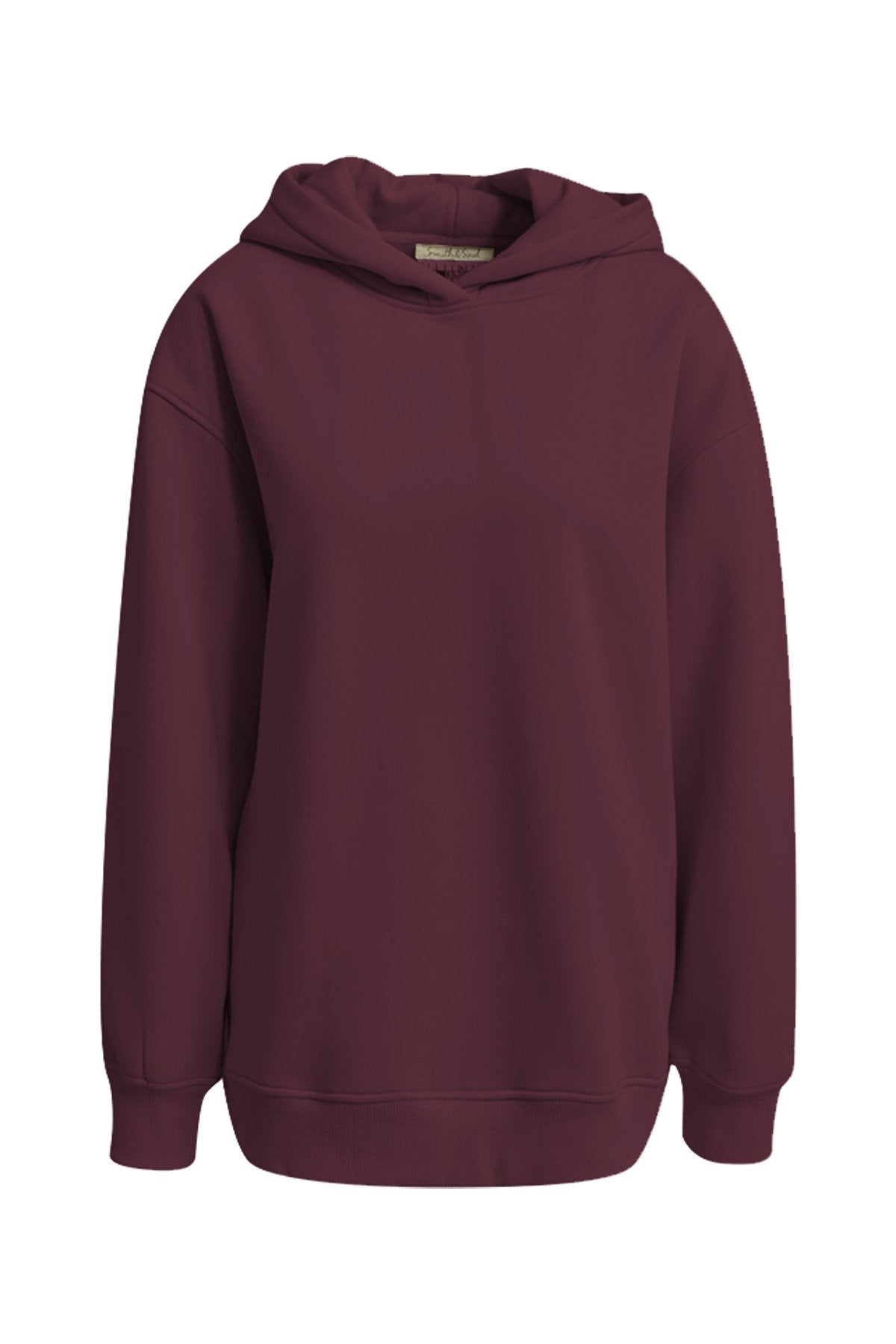 Hoodie Backprint (Bordeaux)
