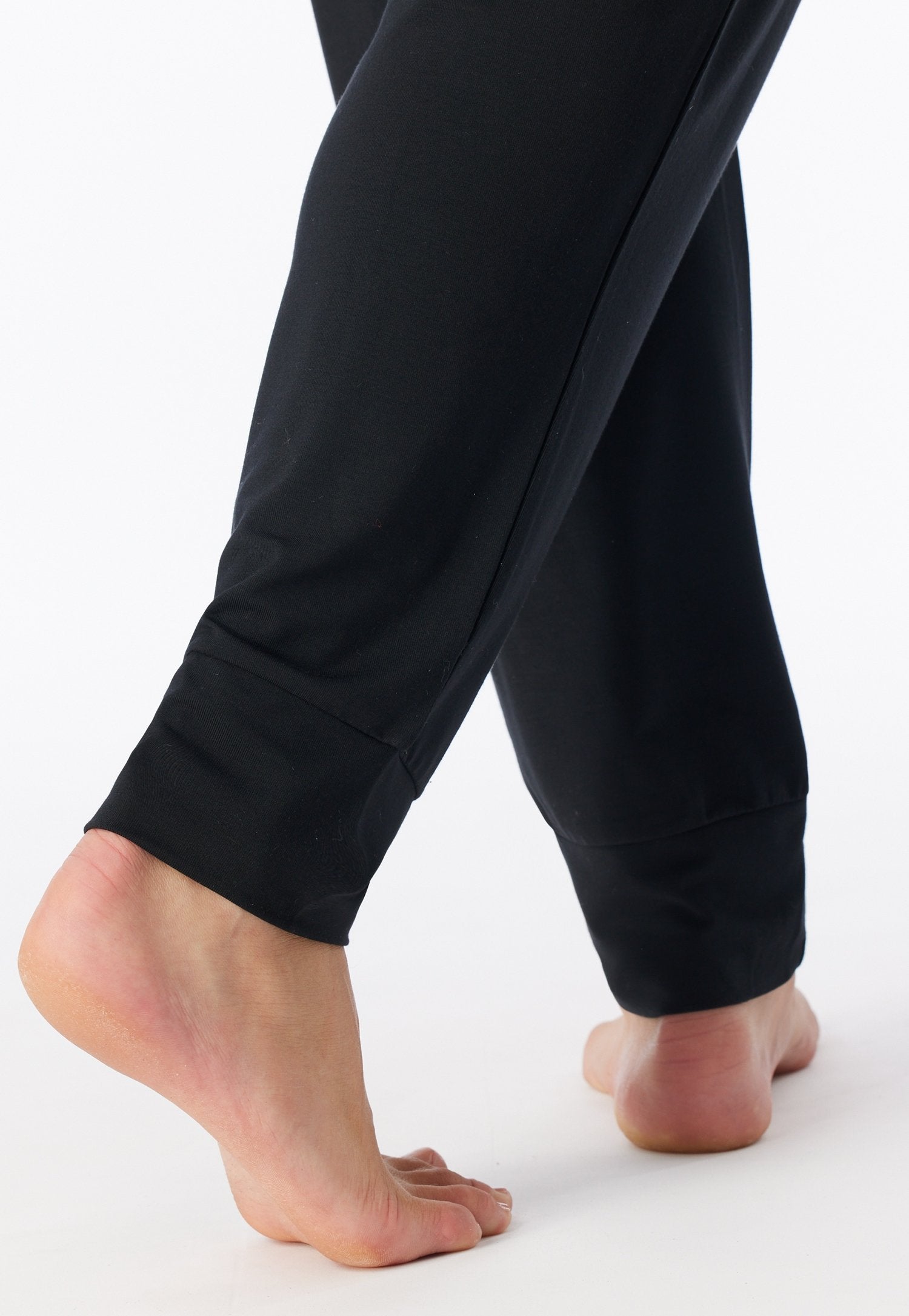 Hose lang Bündchen (Schwarz)