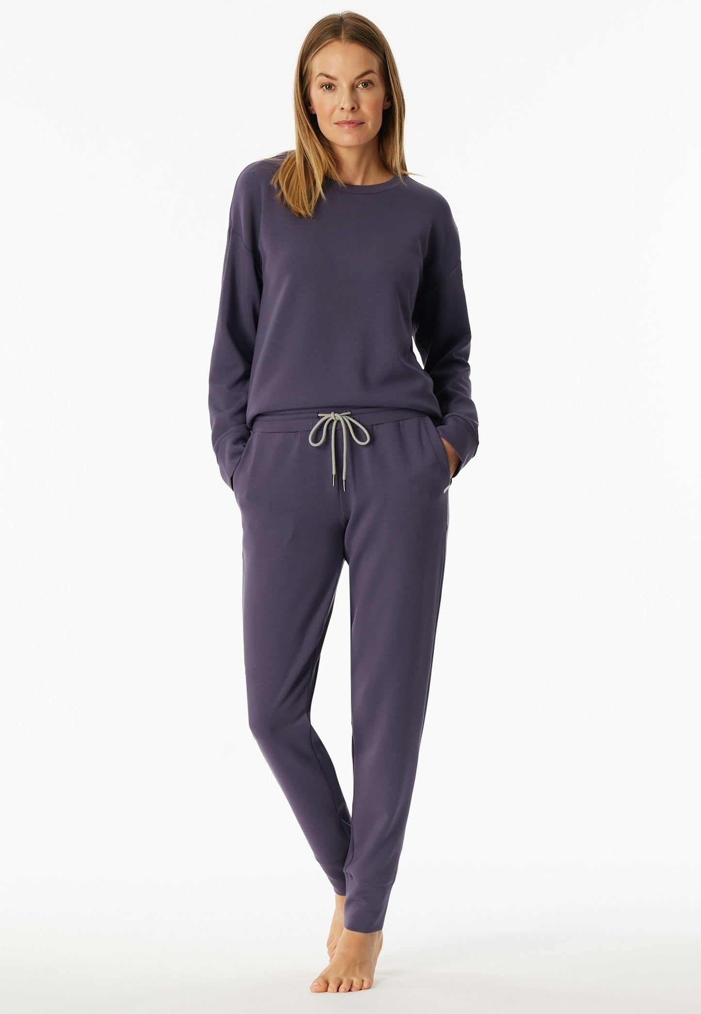 Hose lang (Indigo)