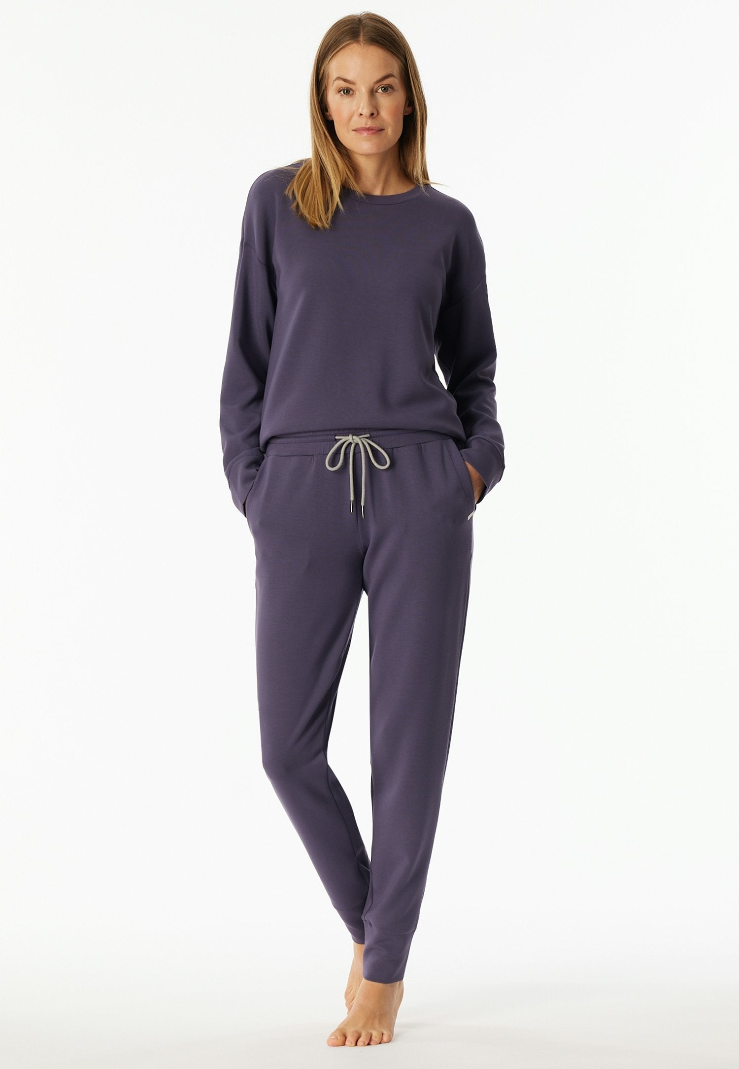 Hose lang (Indigo)