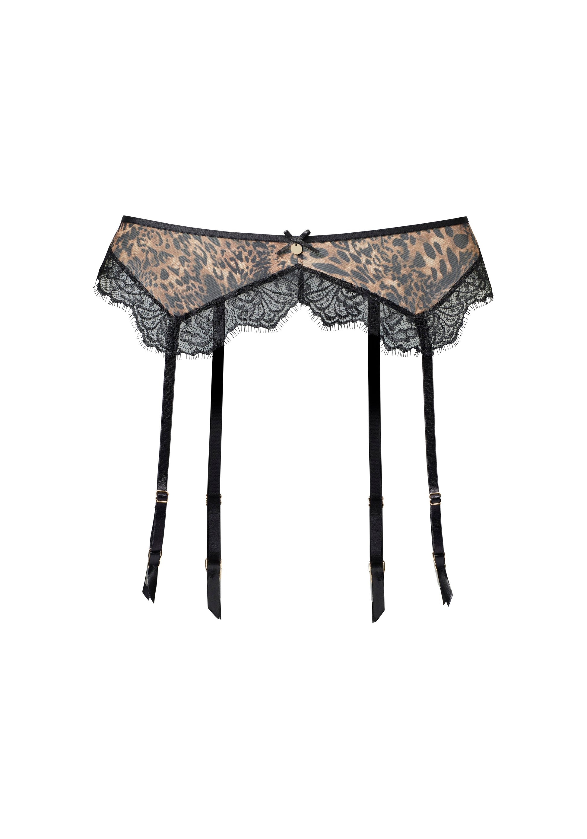 LASCANA Garter belt (Leo-print)