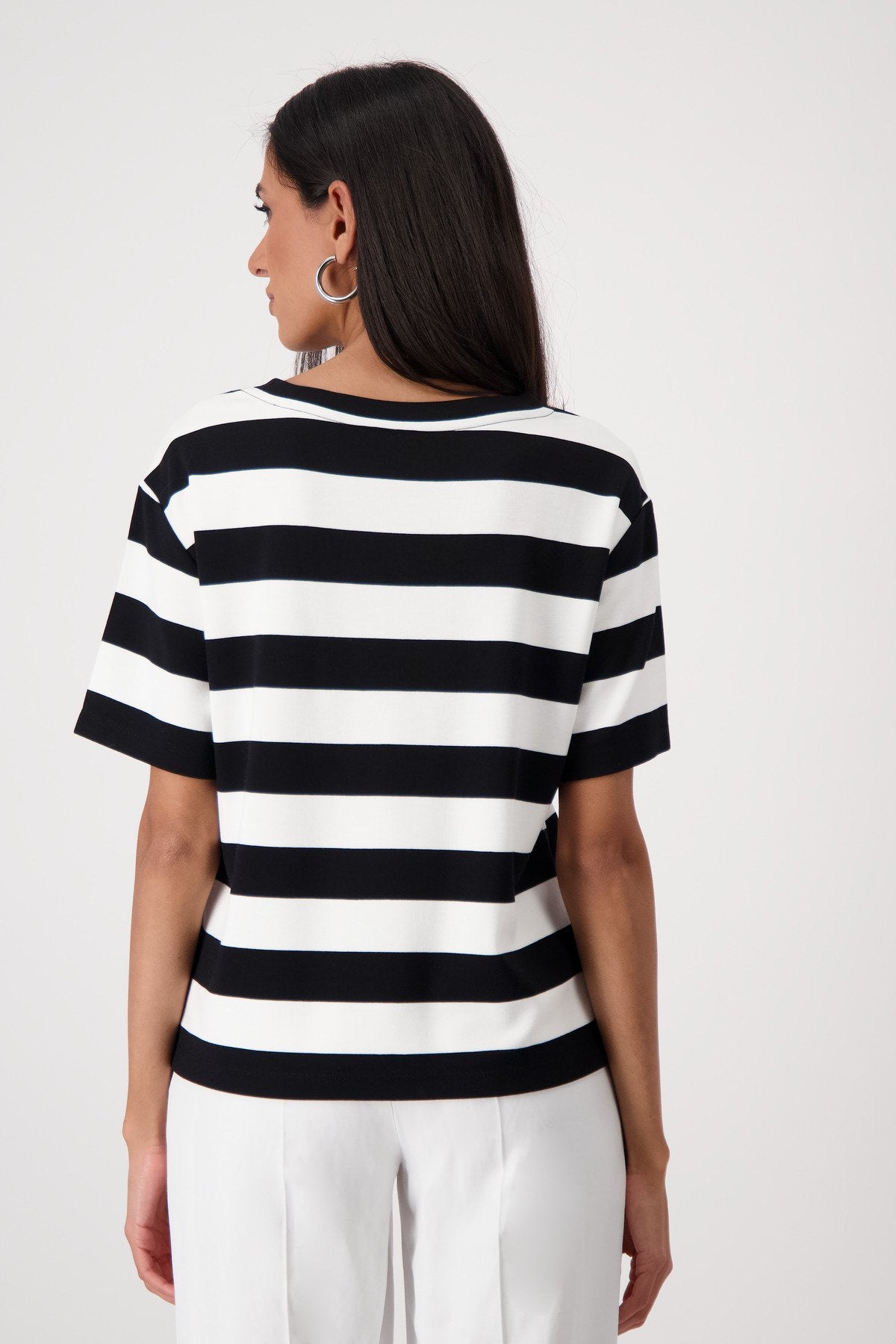 T-Shirt (Schwarz Ringel)