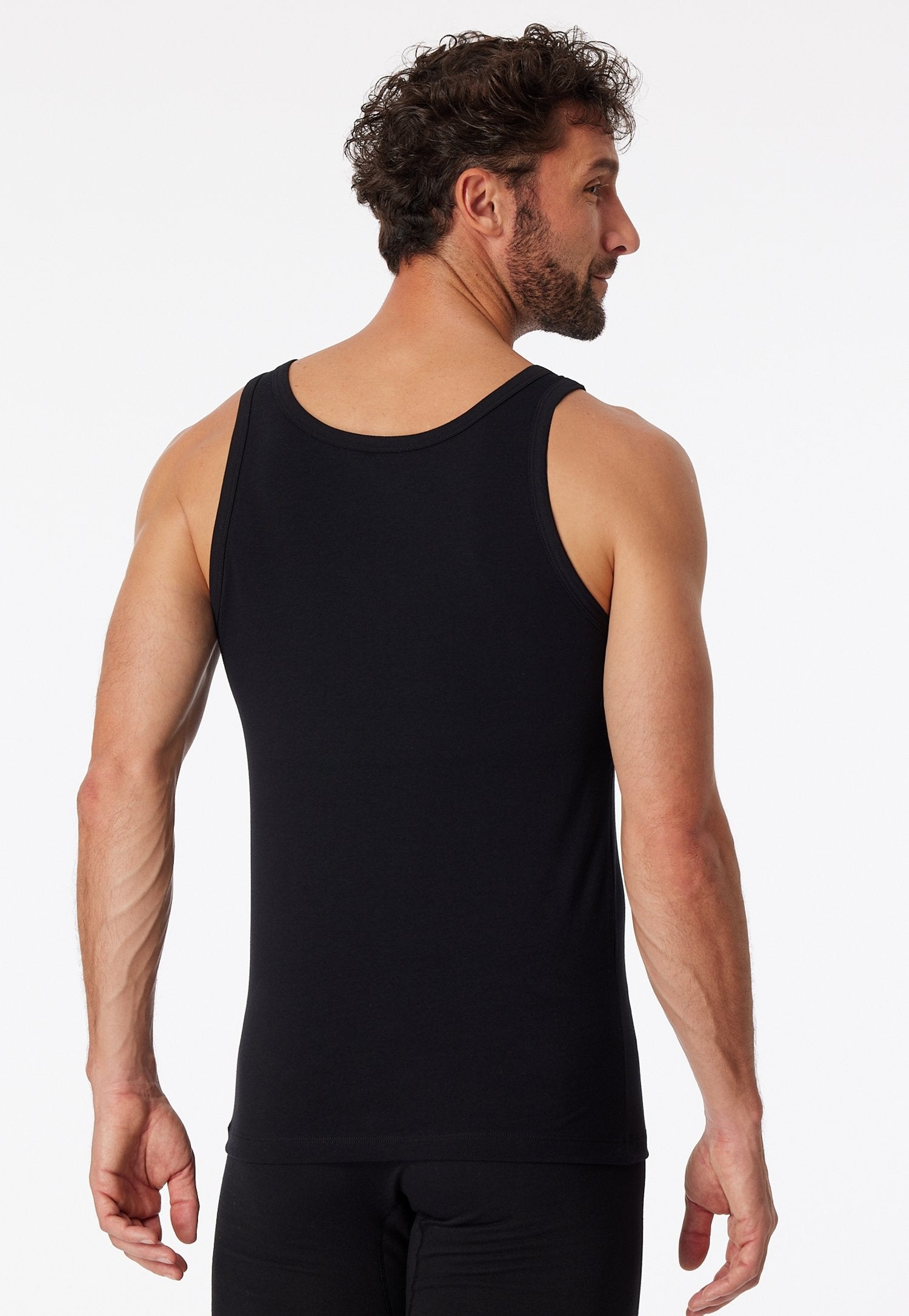 2PACK Unterhemd (Schwarz)
