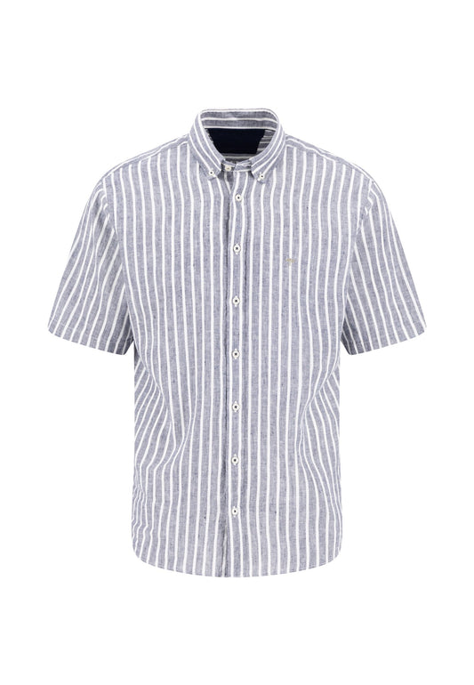Summer Linen Stripe, B.D., 1/2 (Marine)