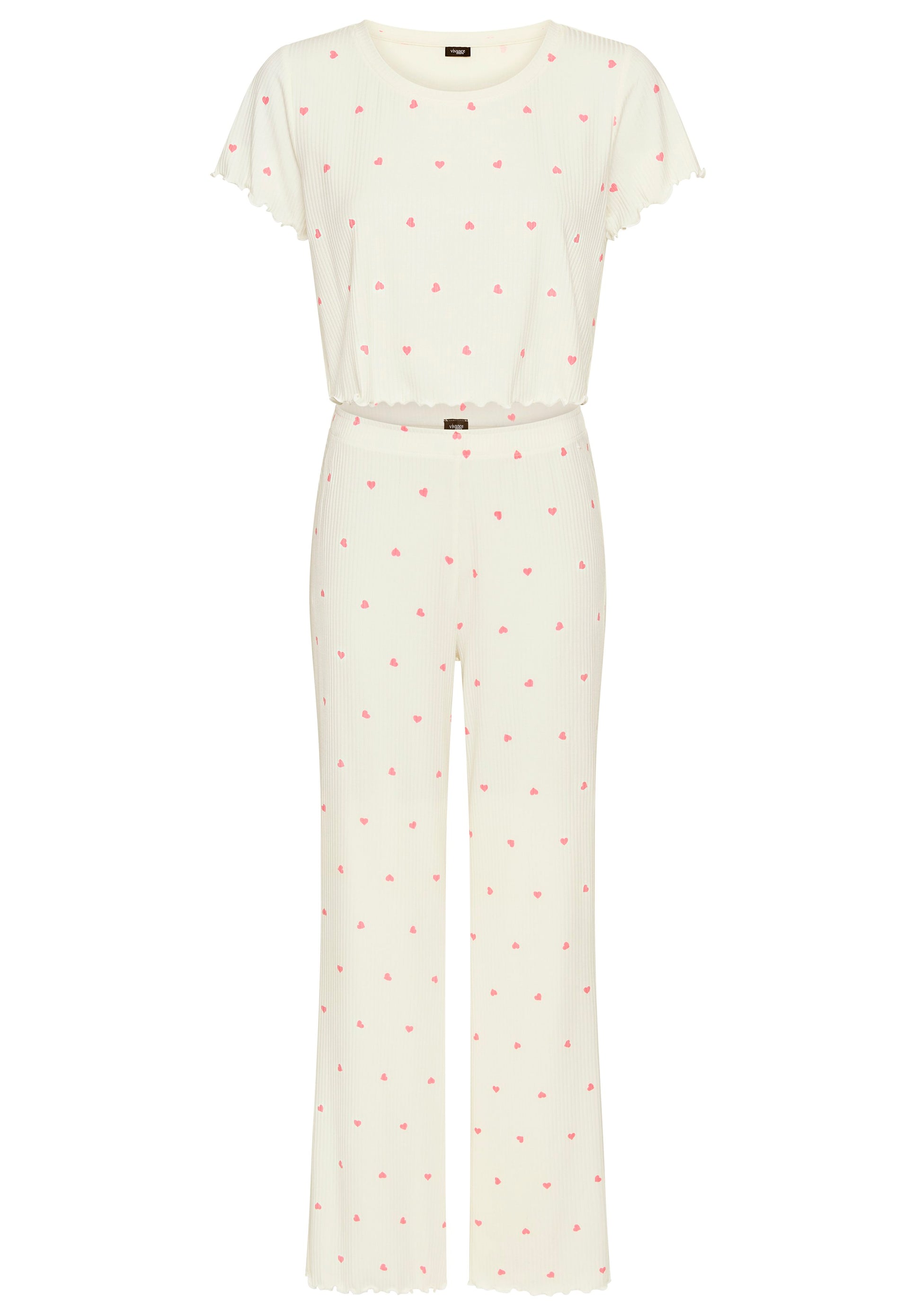 Vivance Dreams VD Rib PJ (Off-white)