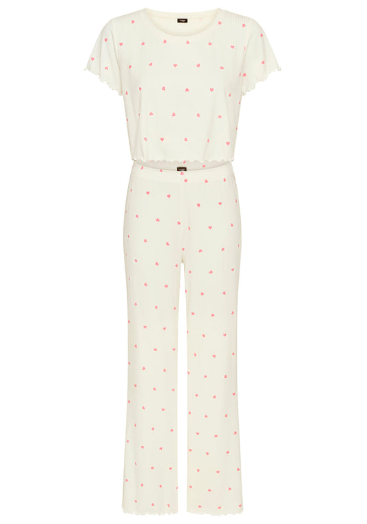 Vivance Dreams VD Rib PJ (Off-white)