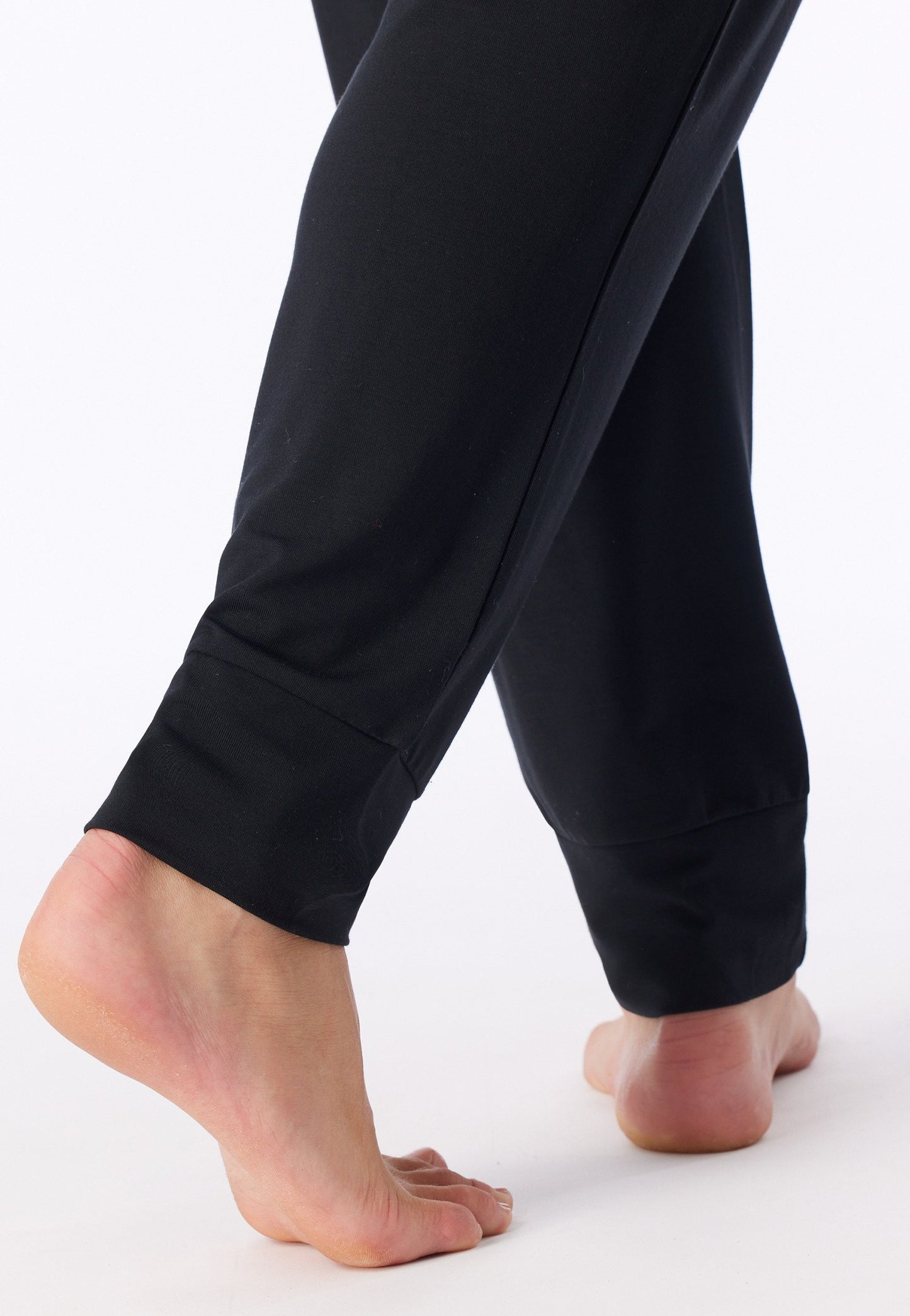 Hose lang Bündchen (Schwarz)
