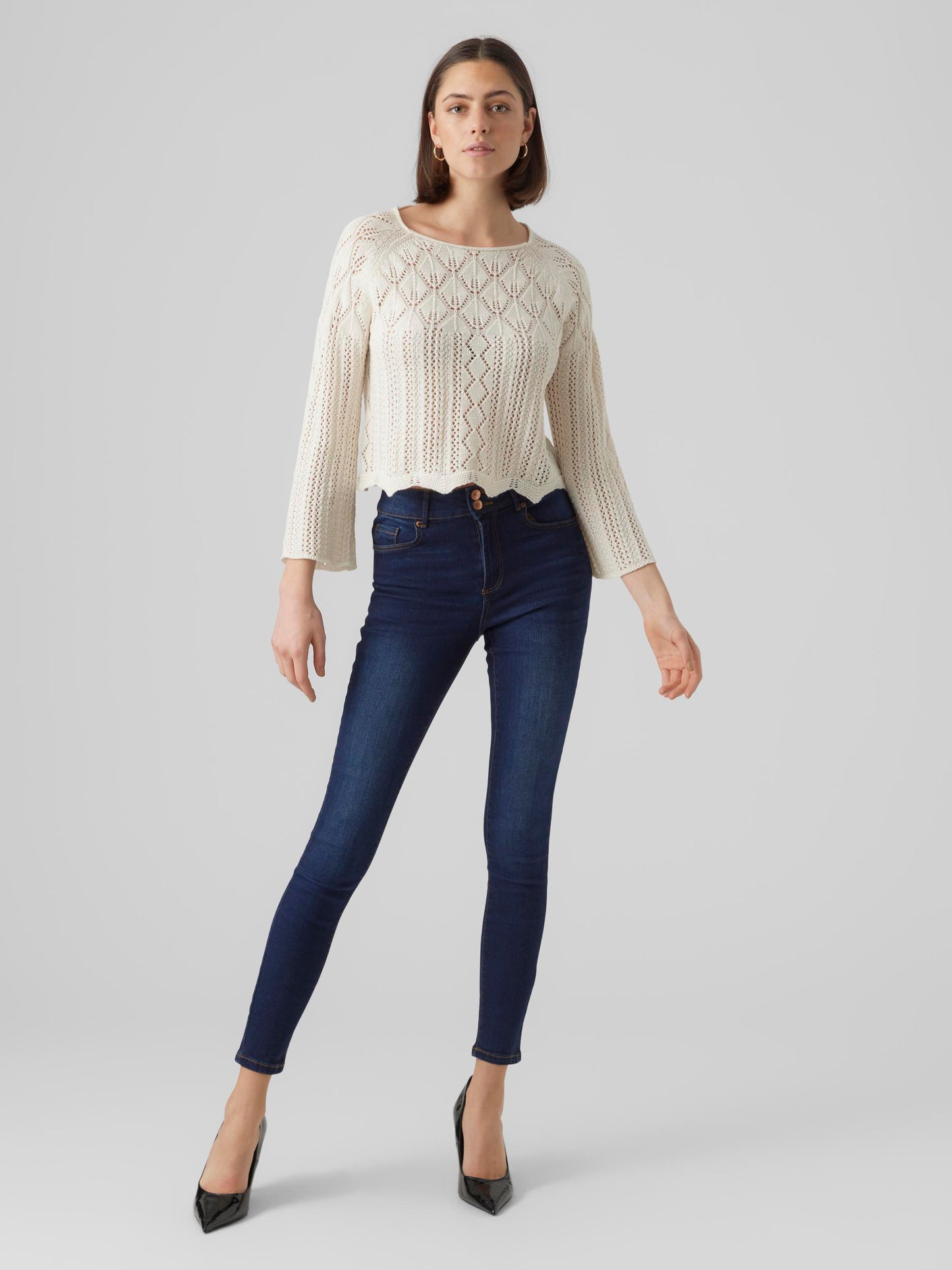 Vmginger 3/4 Boatneck Pullover Ga Noos (Birch)