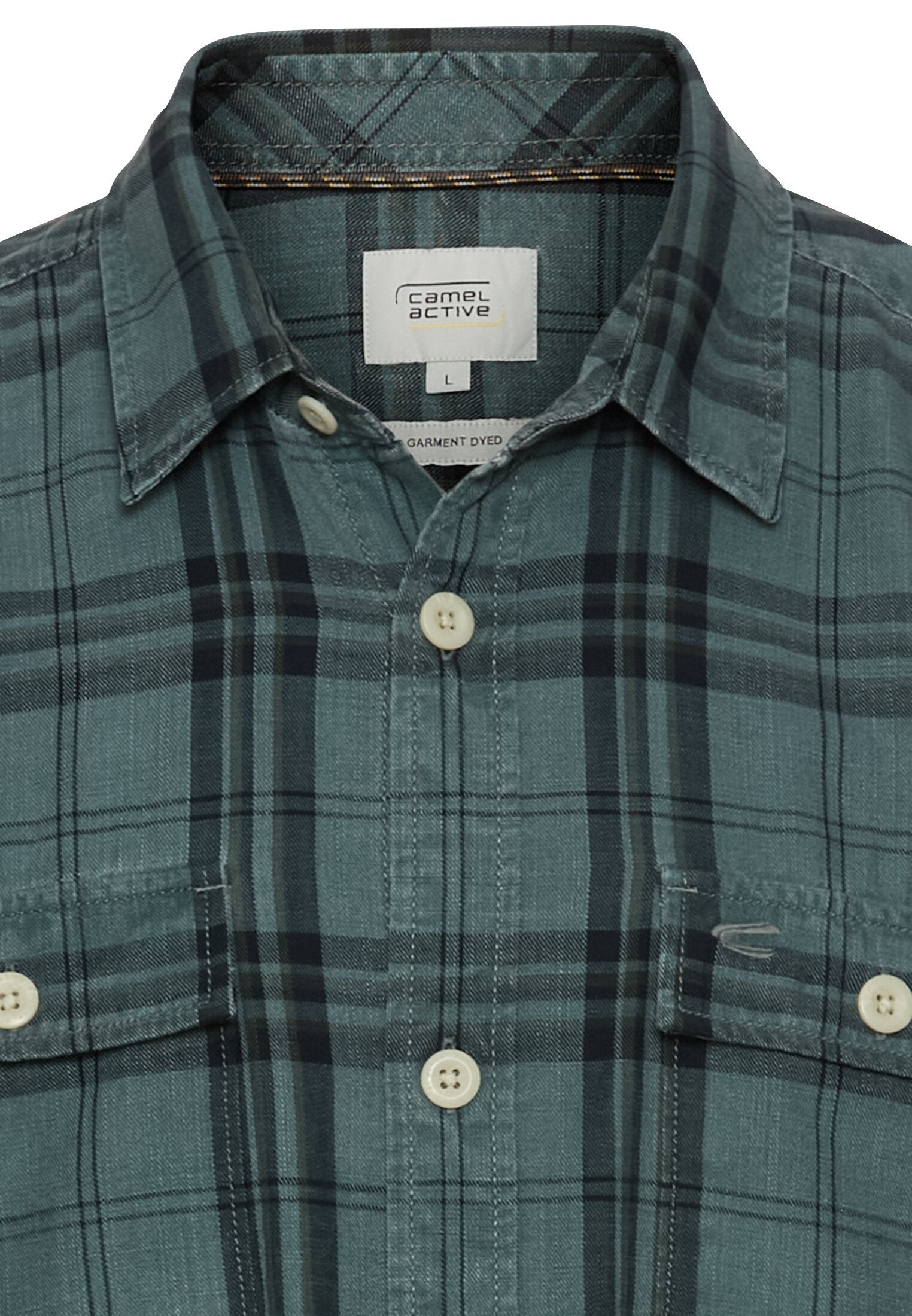 Karohemd aus reiner Baumwolle (Sea Pine)