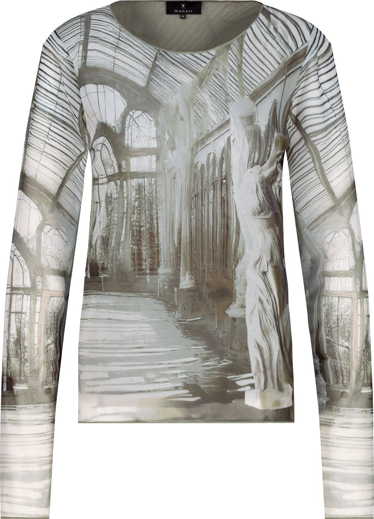 Pullover (Sage Gemustert)