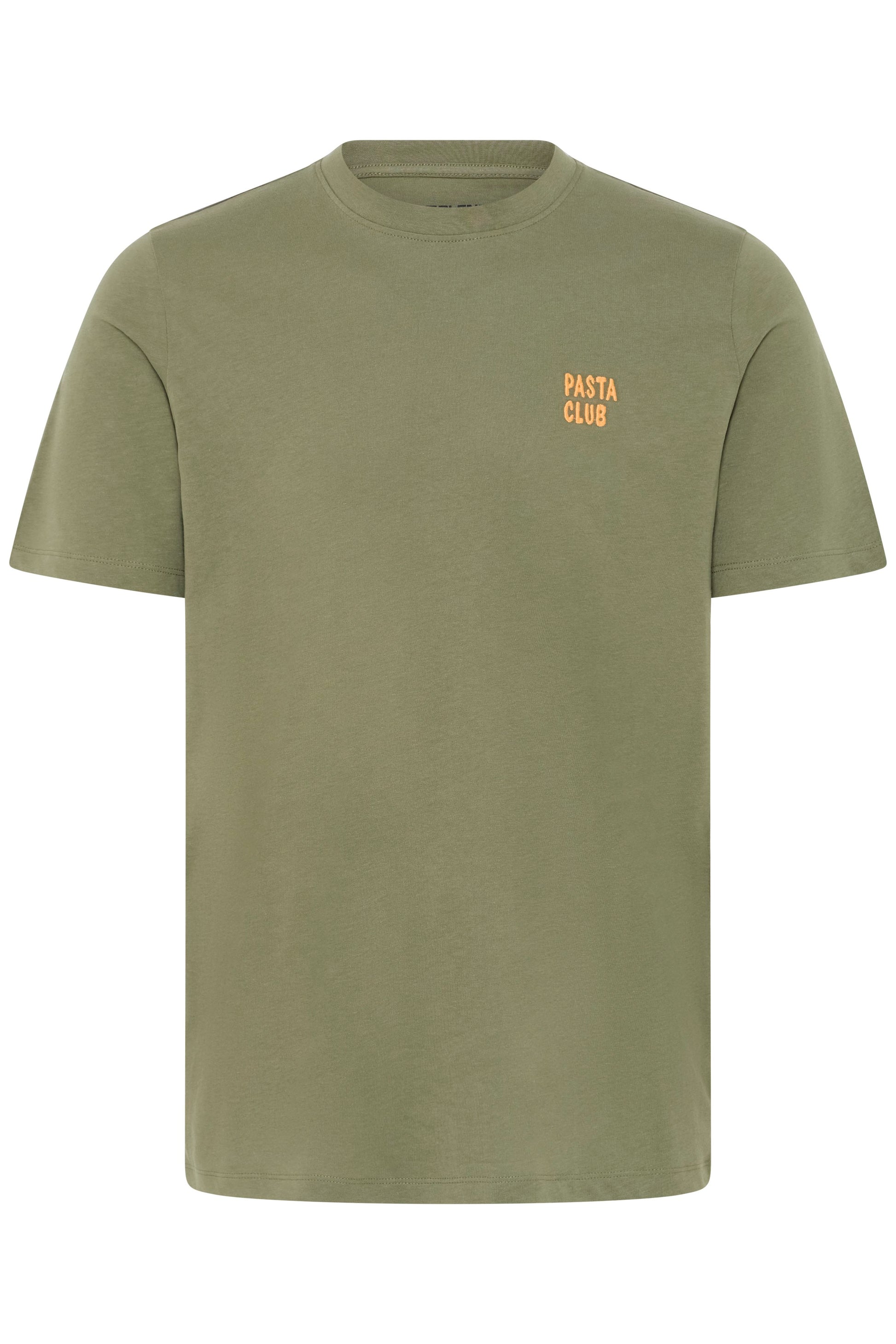 Bhkaan Emb S/s Tee (Dusty Oliv)
