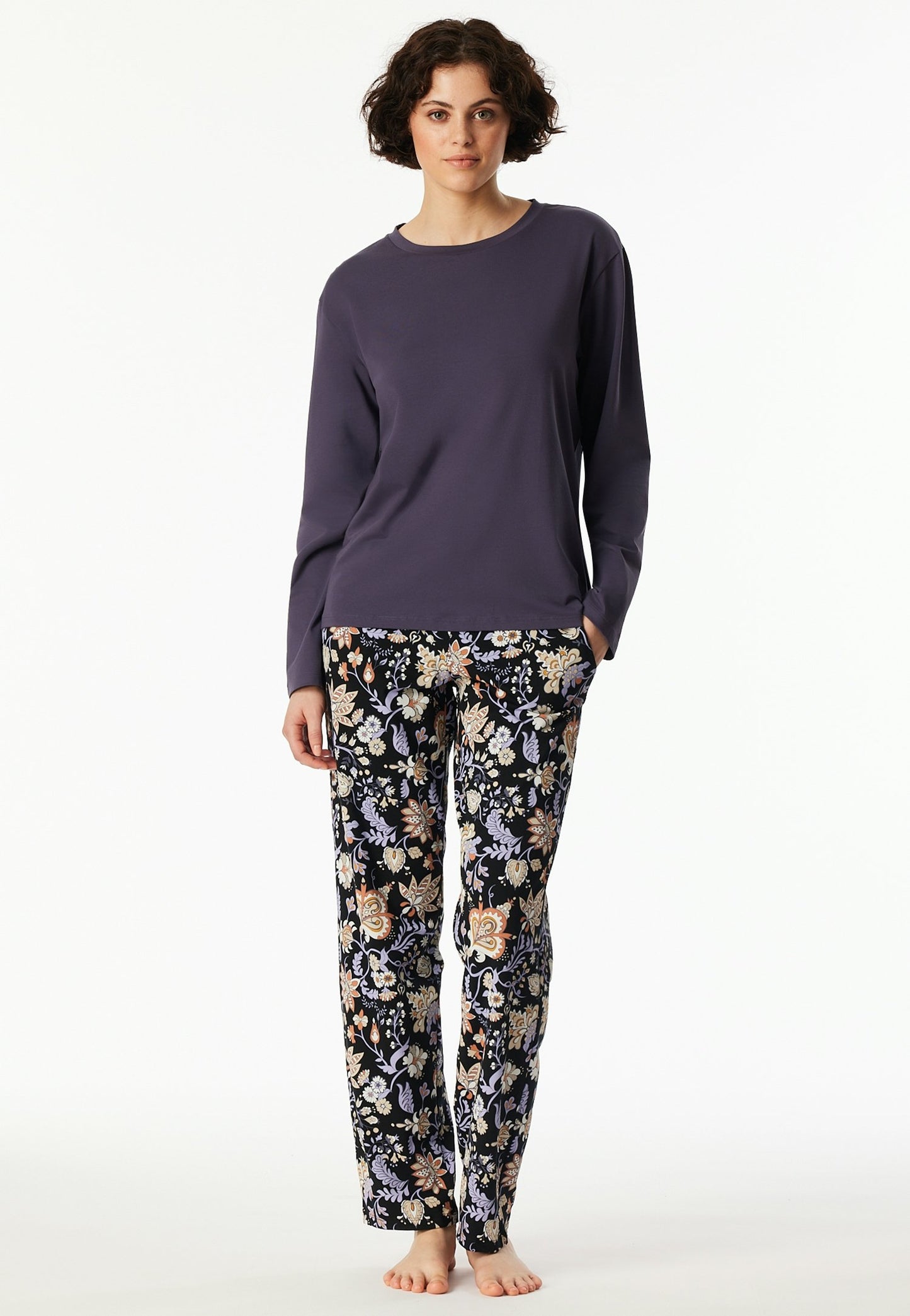 Langarmshirt (Indigo)