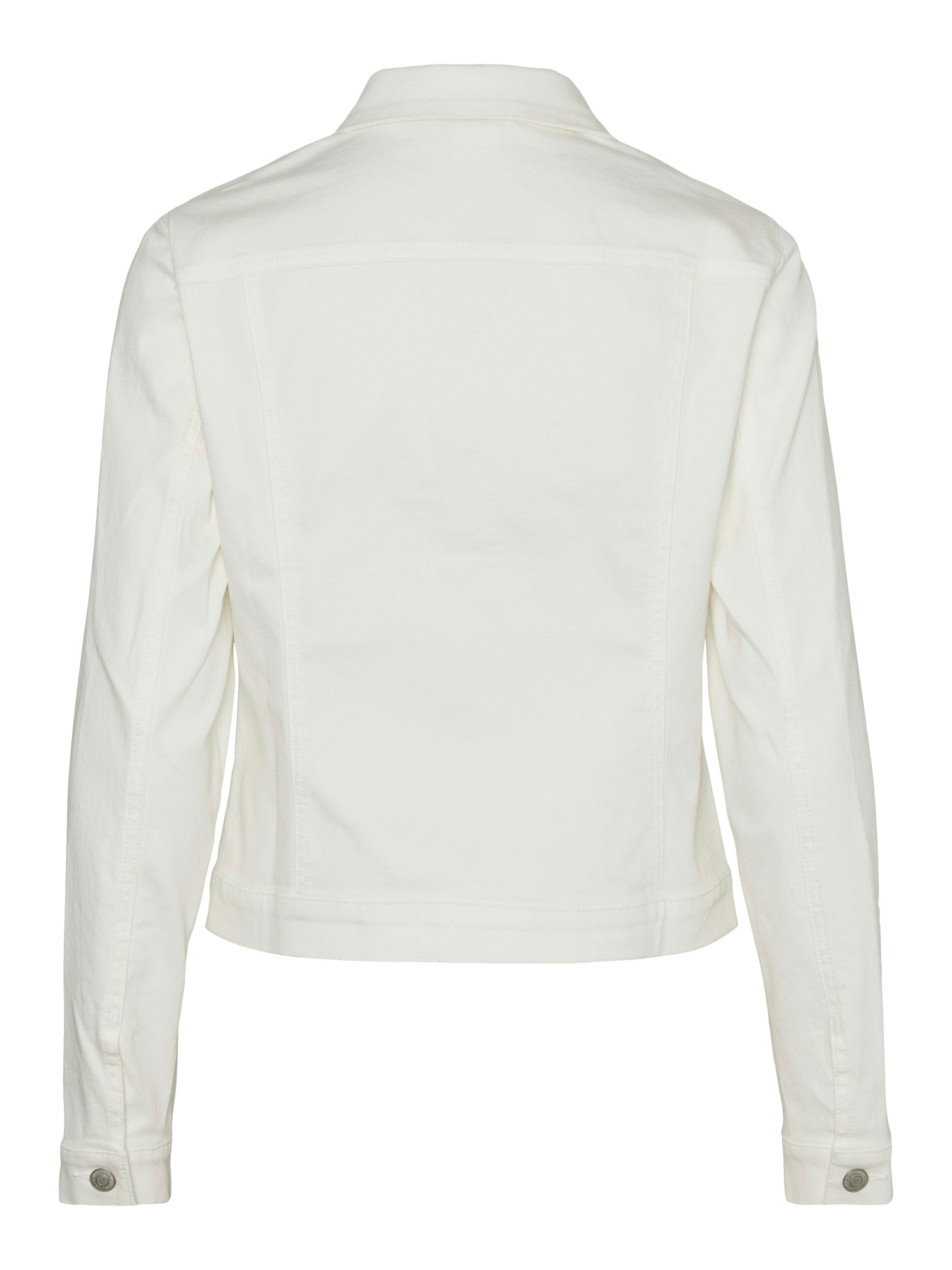 Vmluna Ls Slim Dnm Jacket Mix Ga Noos (Cloud Dancer)