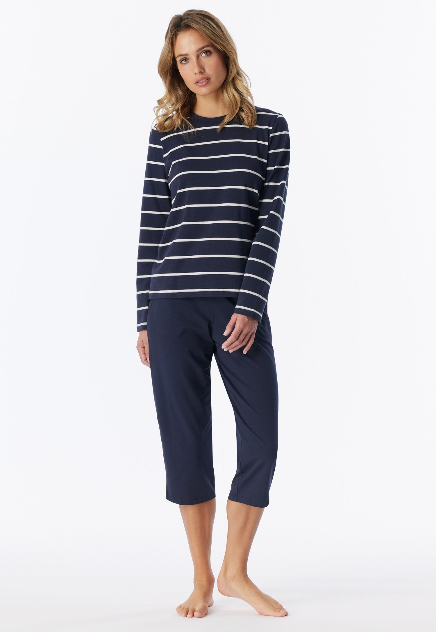 Shirt langarm Rundhals (Multicolor)