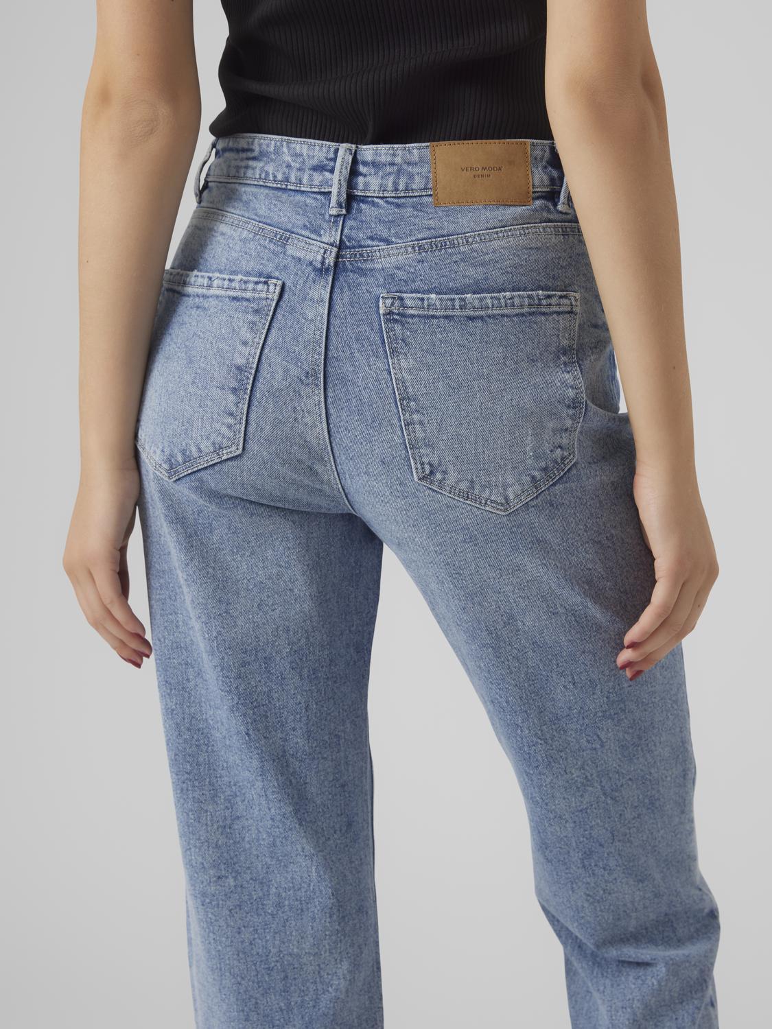 Vmlinda Hr Mom Jeans Gu3184 Ga Noos (Light Blue De)