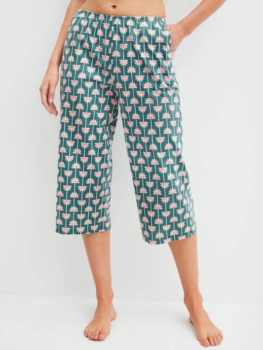 WOMEN 3/4 Pants (North Sea Green)