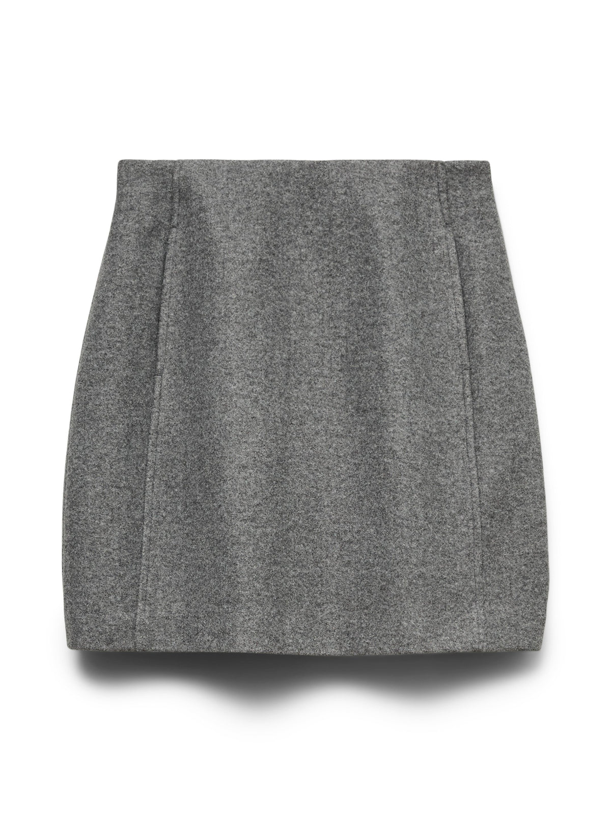 Vmfortuneallison Hw Short Skirt Ga Noos (Medium Grey M)