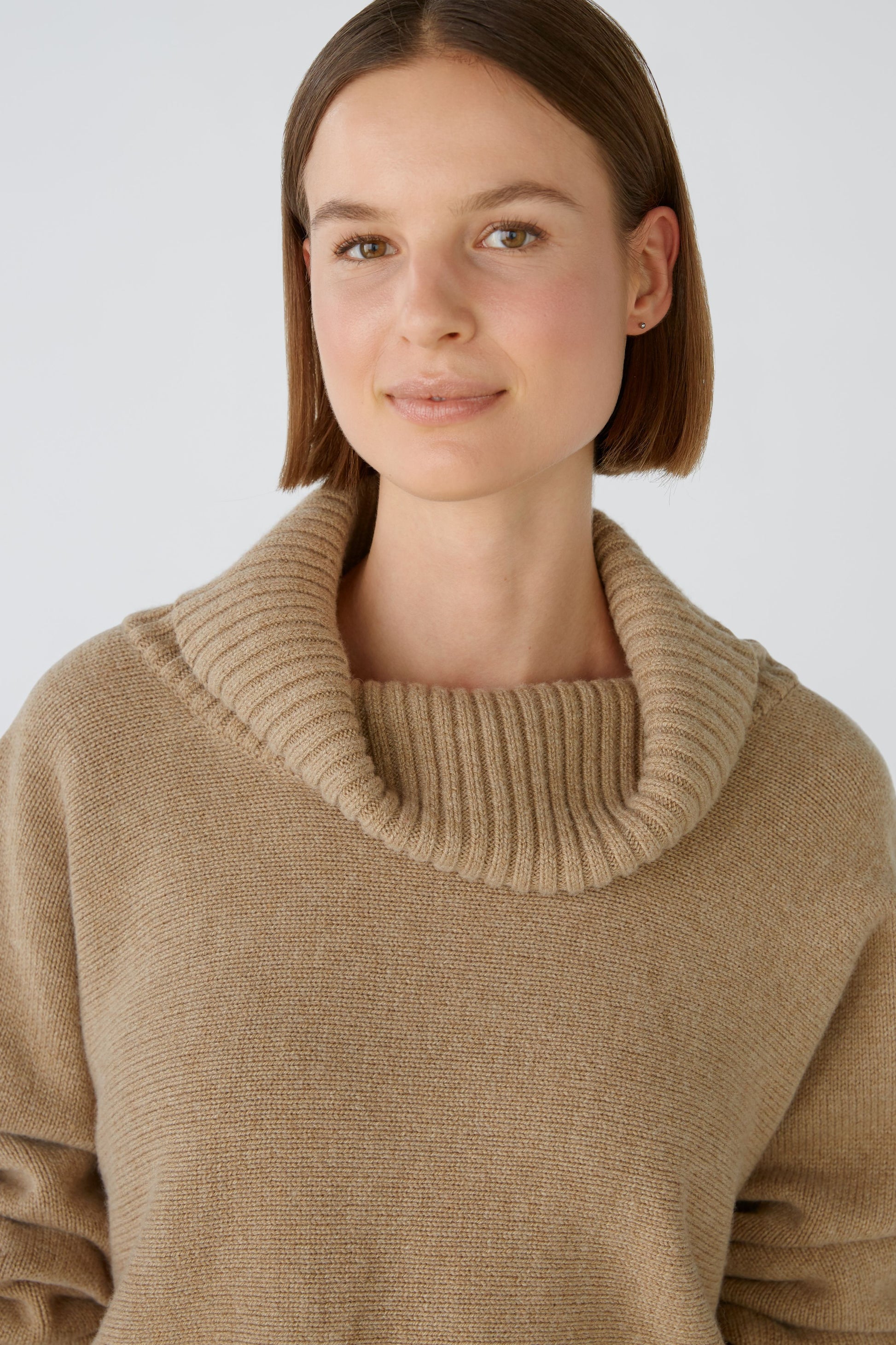 Pullover Wollmischung (Camel)