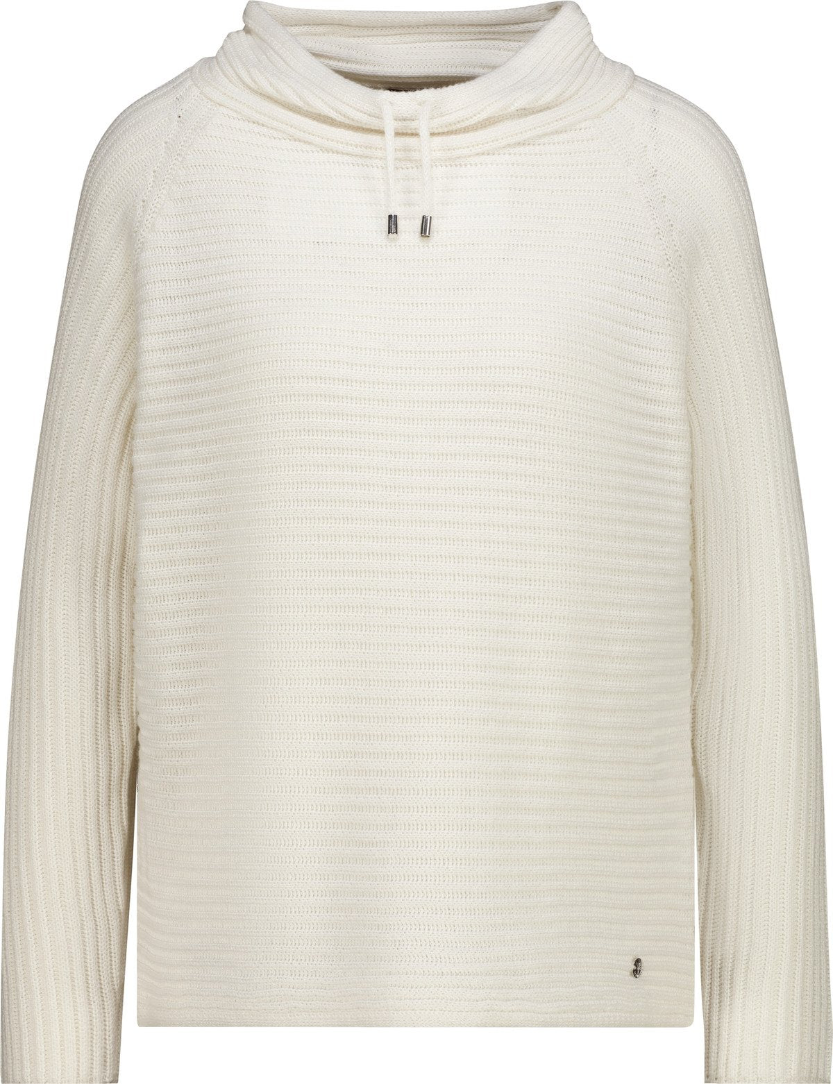 Pullover mit Rippenstruktur (Antique White)