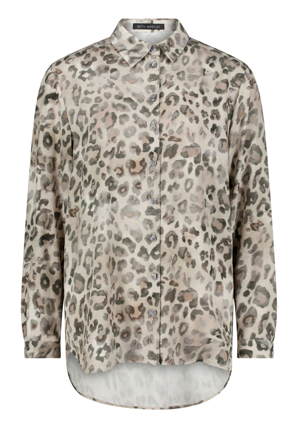 Hemdbluse (Grey/beige)