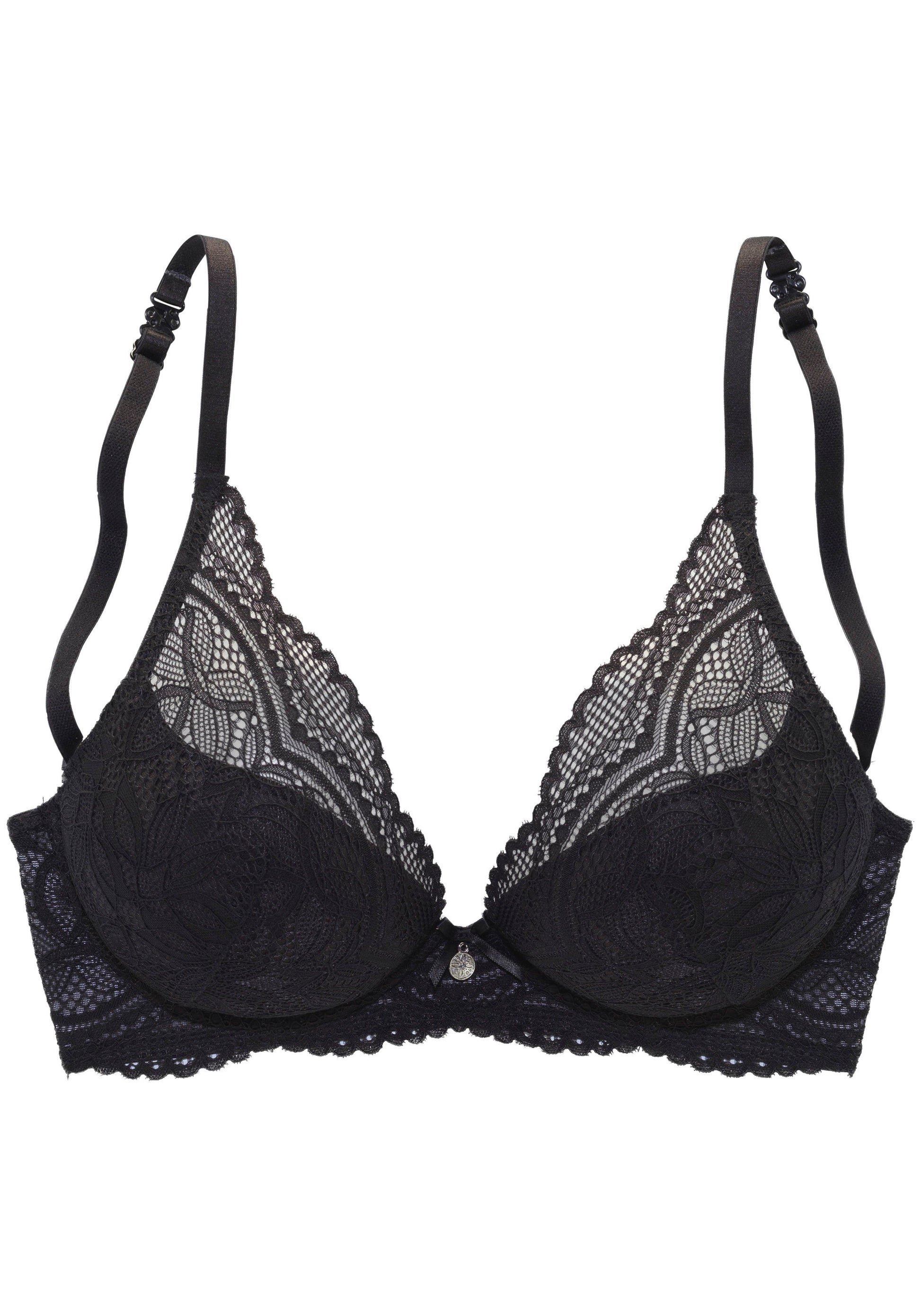 nuance Push-up BH (Black)
