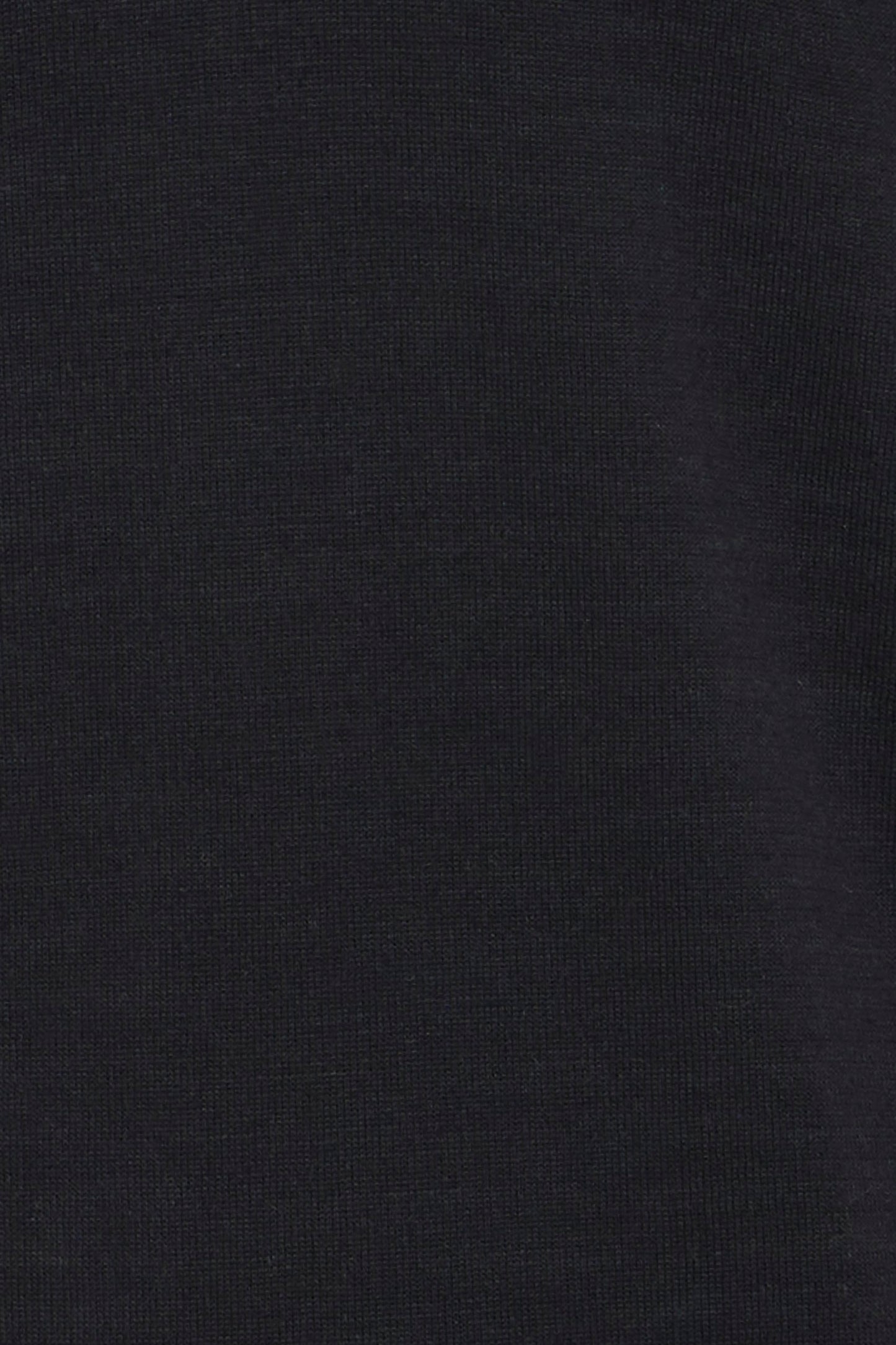 Bhbray Knit Polo Split Neck (Black Beauty)
