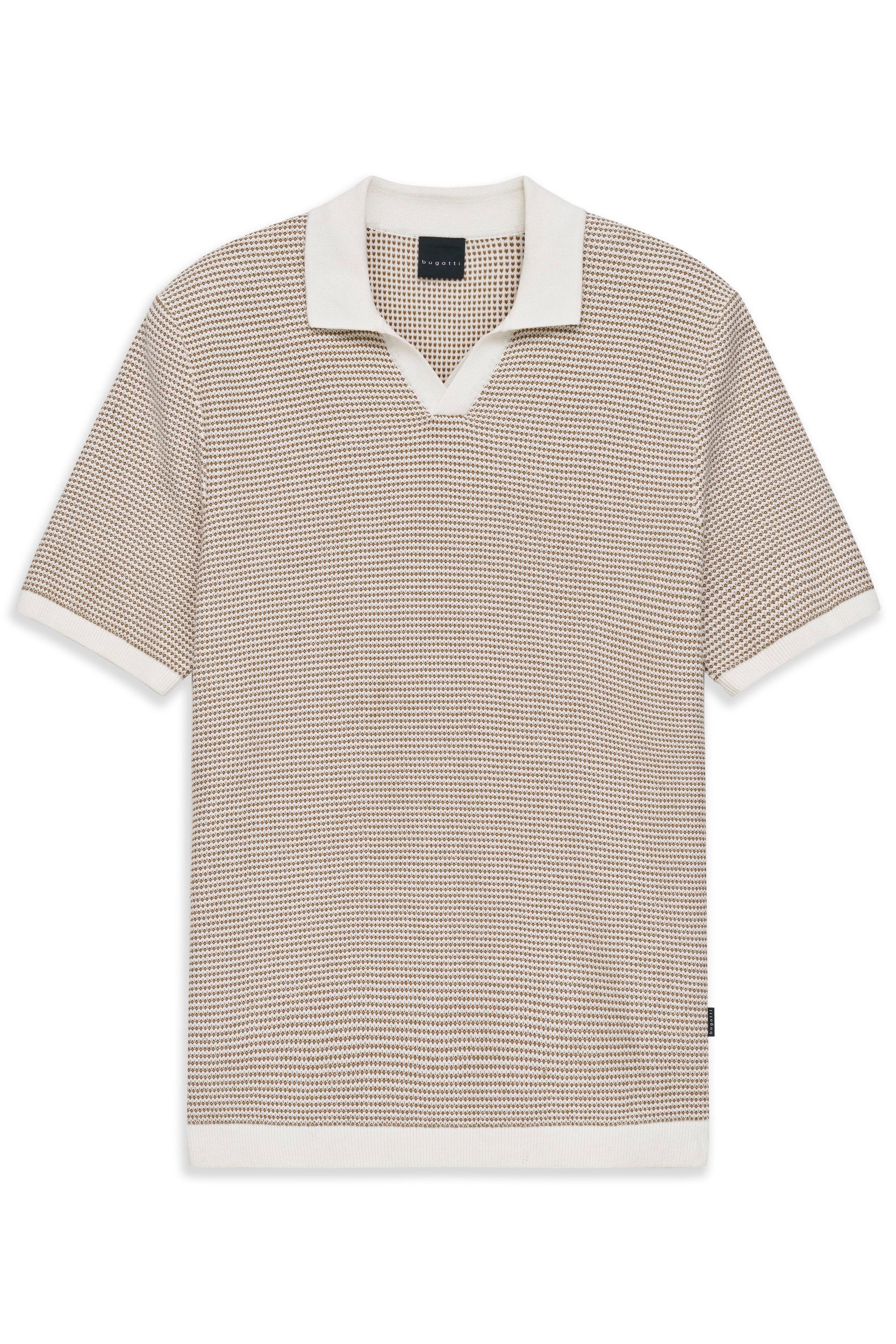 Herren Polo 1/2 Arm (Cognac)