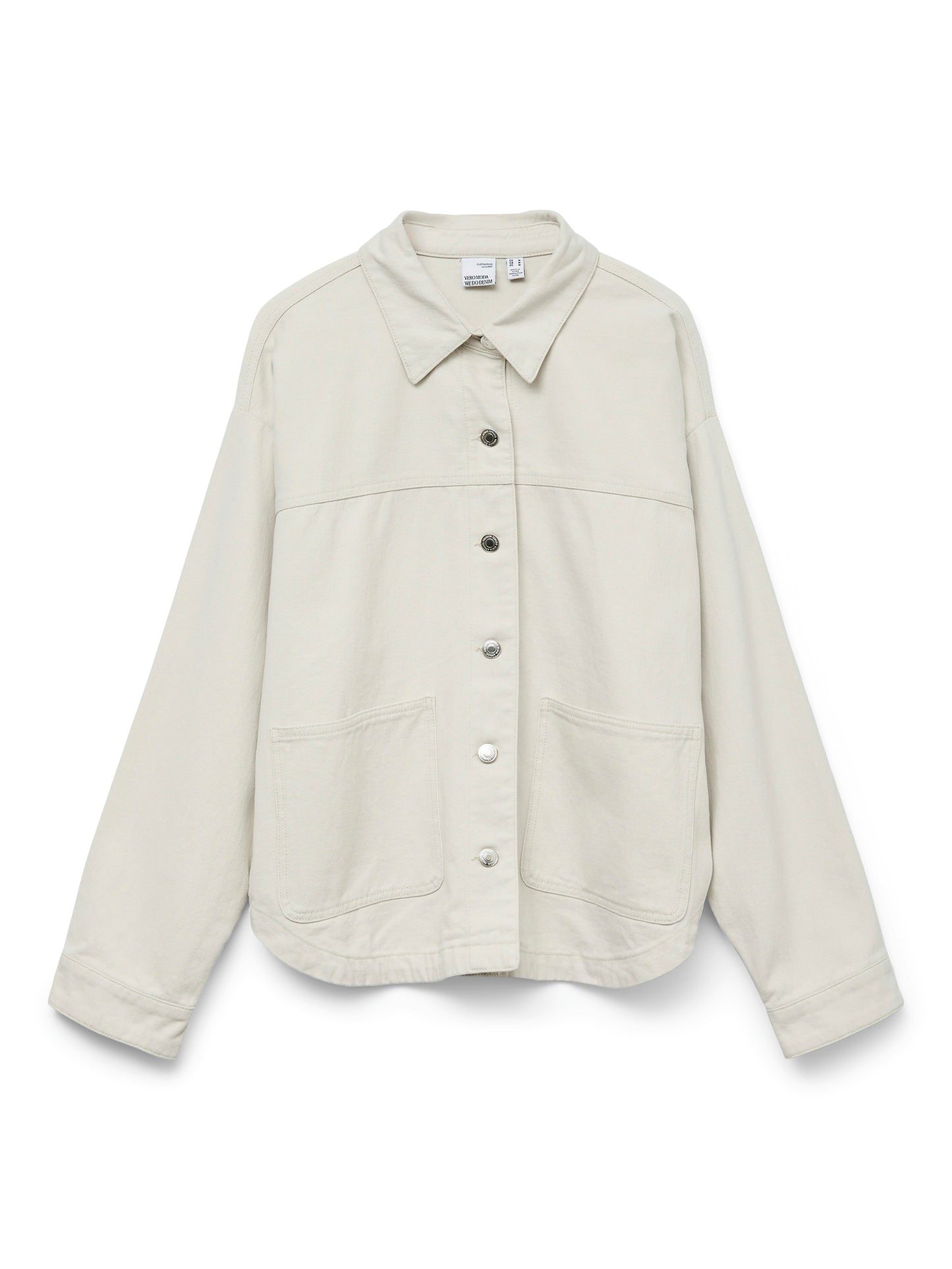 Vmjamie Ls Denim Shacket Mix Ga Noos (Birch)