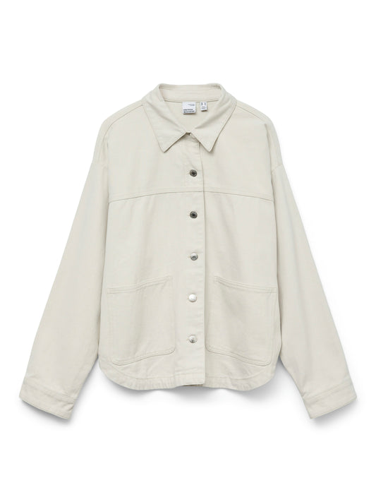 Vmjamie Ls Denim Shacket Mix Ga Noos (Birch)