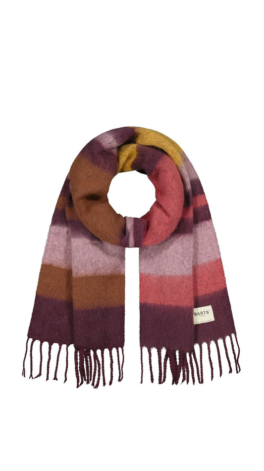 Eluzabeth Scarf (Red Aubergine)
